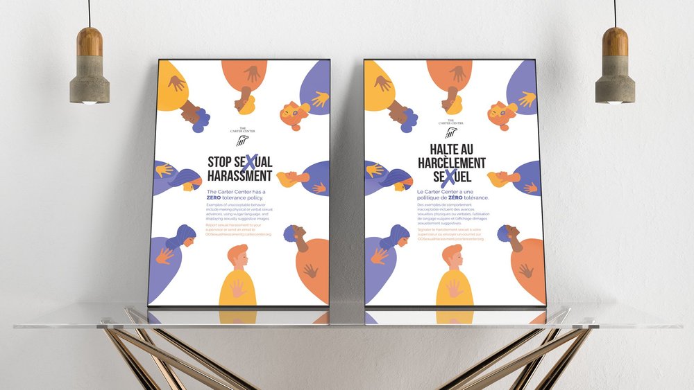Stop Sexual Harassment Poster — Mackenzie Design