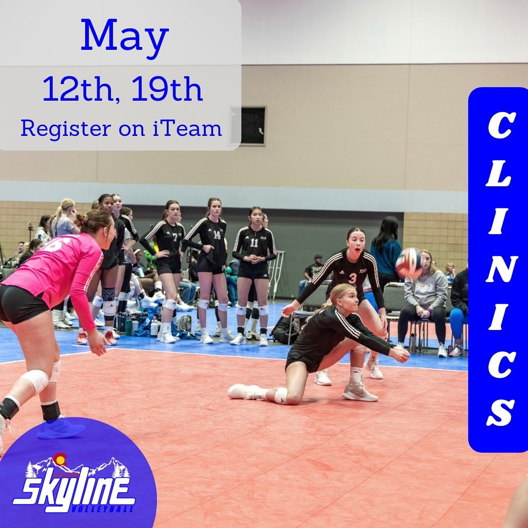 Registration for May clinics is still open on iTeam (link in bio)!!

These clinics are a combination of skills training and play. All of our summer trainings are open to players from all clubs. We look forward to seeing you soon!!

If you have any qu