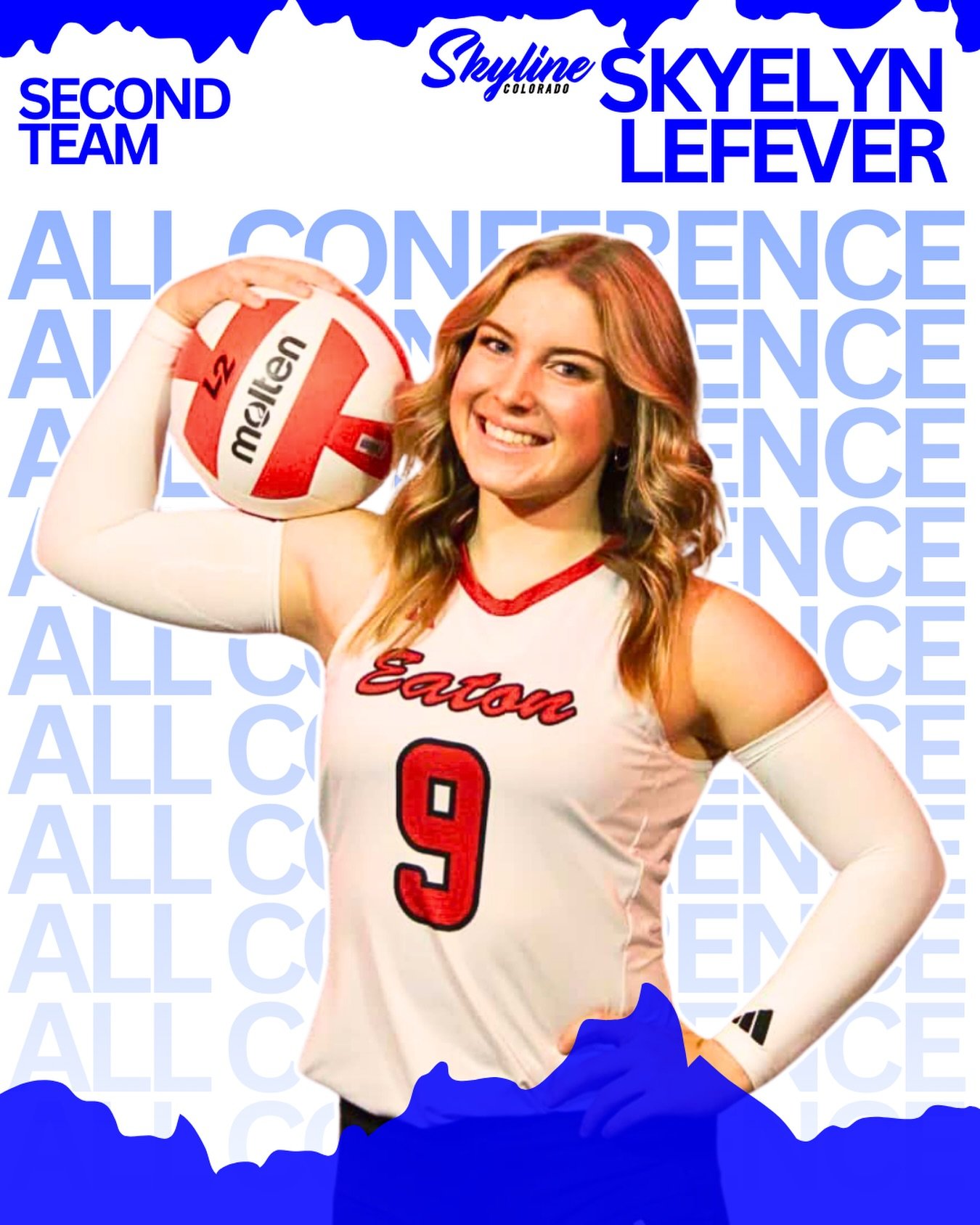CONGRATS to 17 Royal athlete Skye Lefever for being named Second Team All Conference!!