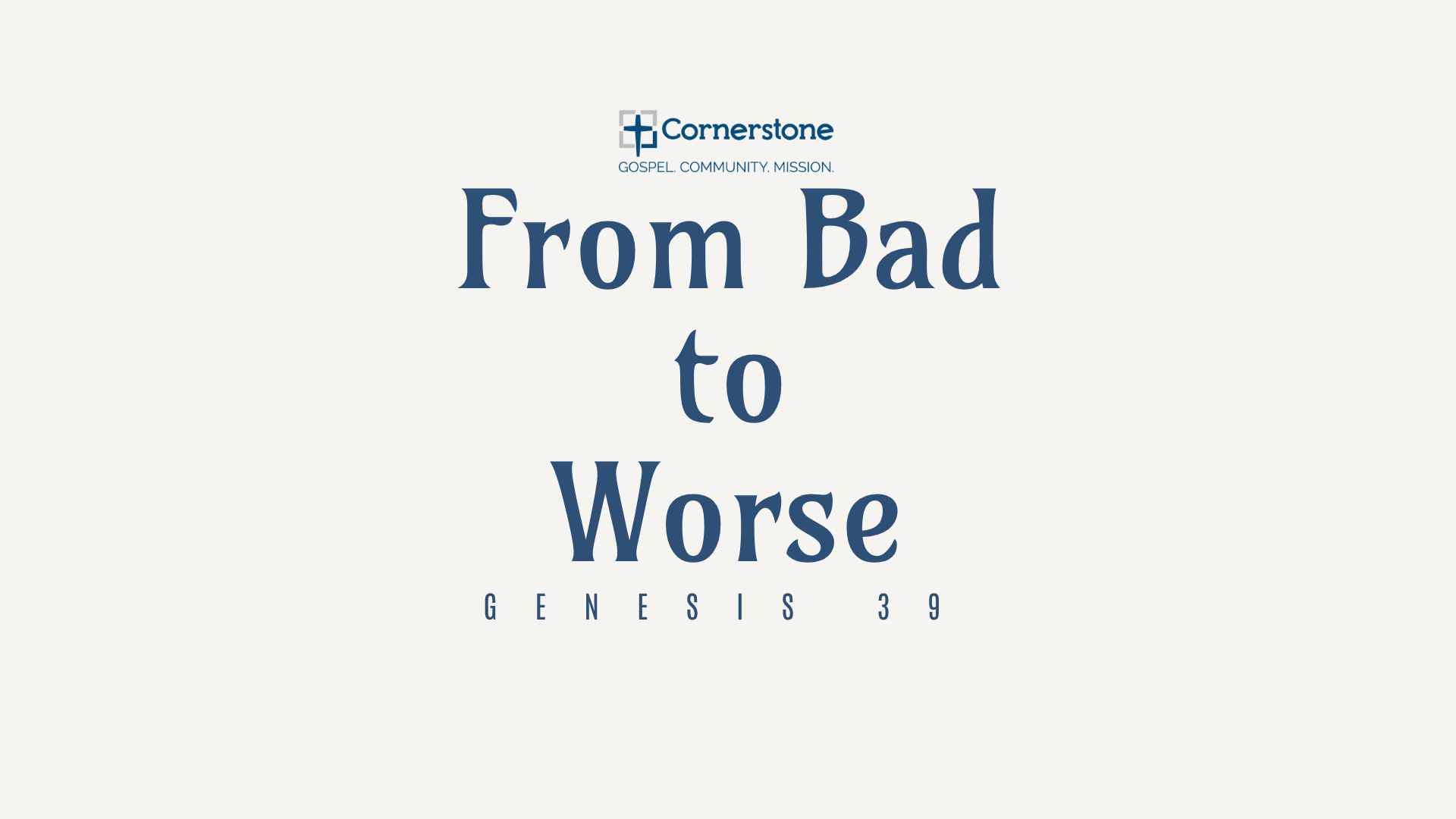 From Bad to Worse Discussion Guide