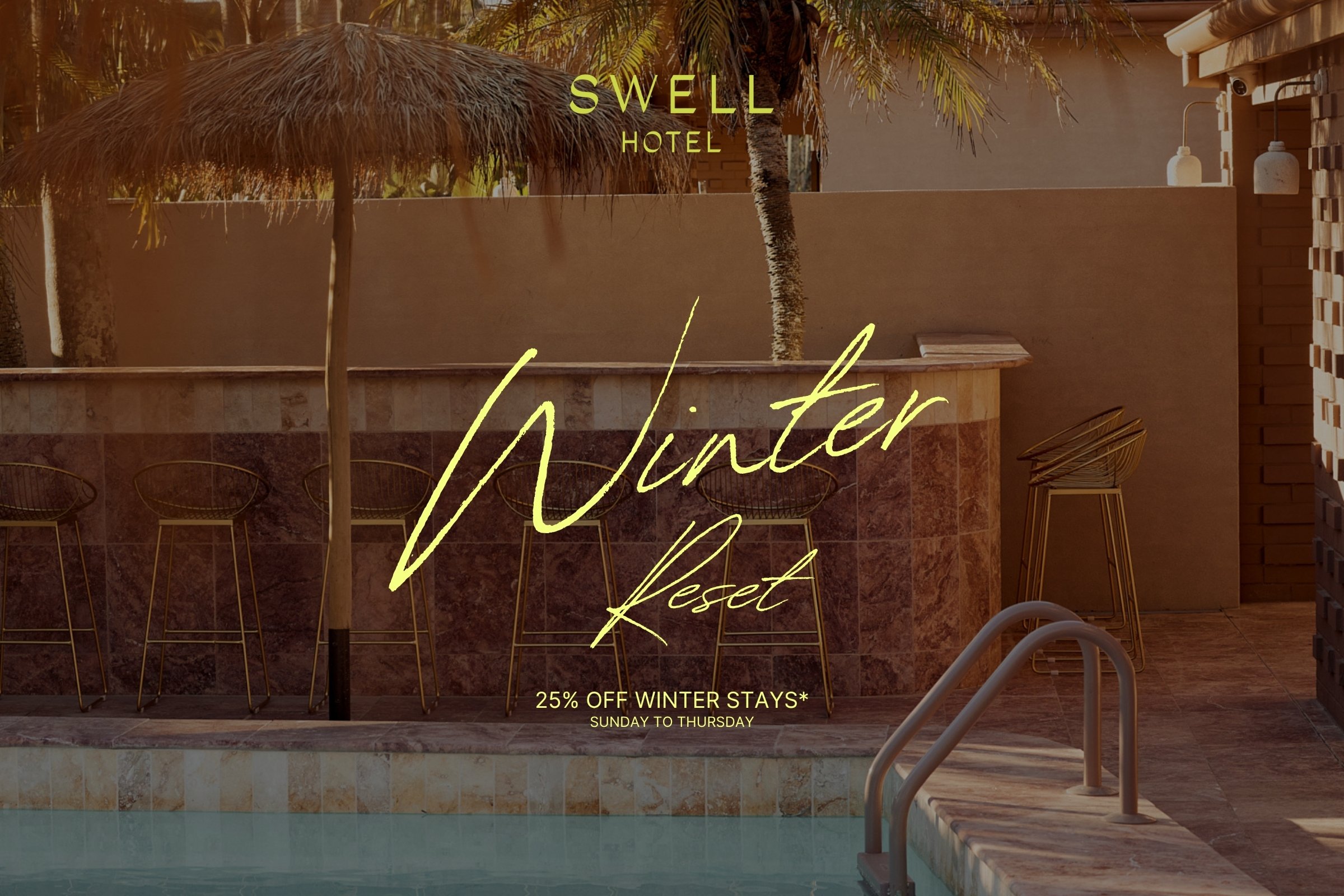 WINTER RESET: 25% Off Midweek Stays at Swell Hotel Byron Bay