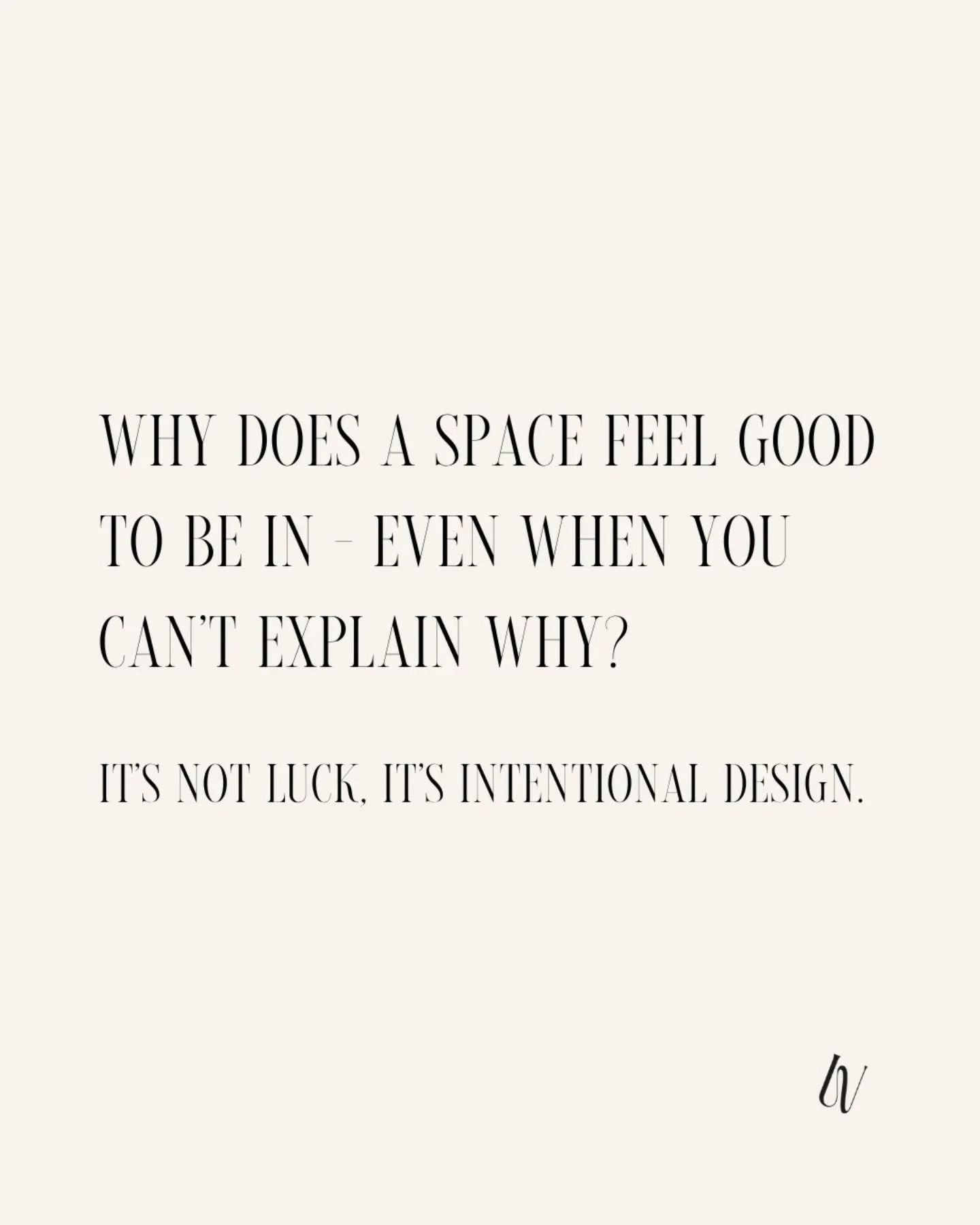 Why does a space feel good to be in - even when you can't explain why? 

It's not luck. It's intentional design. Swipe to see the 6 layers holistic interior design considers. 

Which one do you think your space is missing? 

#holisticinteriordesign #