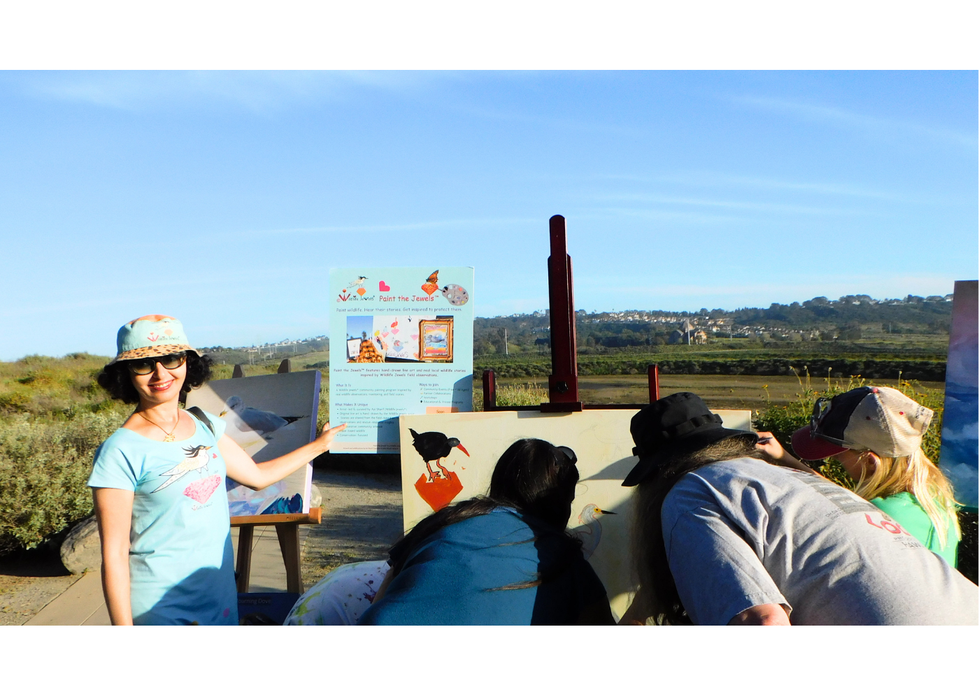 Paint the Jewels of the San Dieguito Lagoon: Community Wildlife Art Event at Birdwing Open Air Classroom