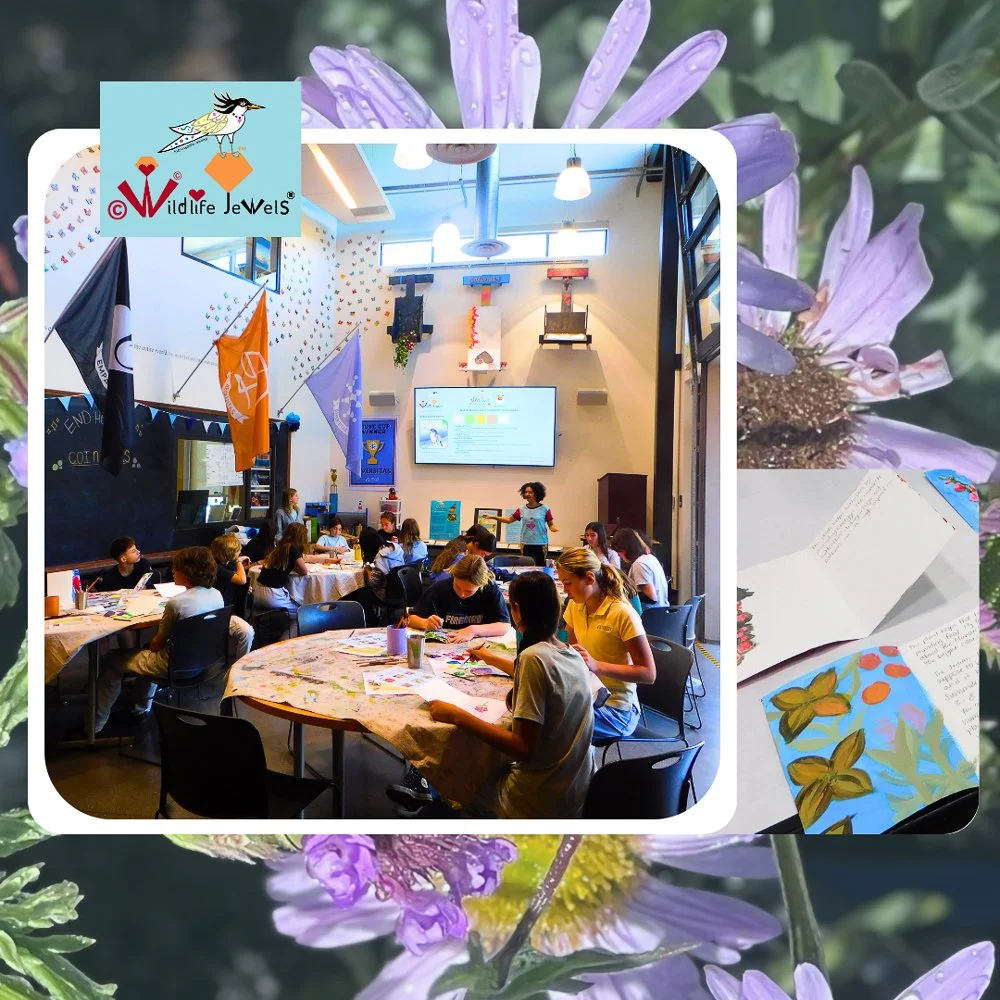 Painting and Planting for Pollinators: Pacific Ridge School Students Celebrate Hummingbirds and Butterflies