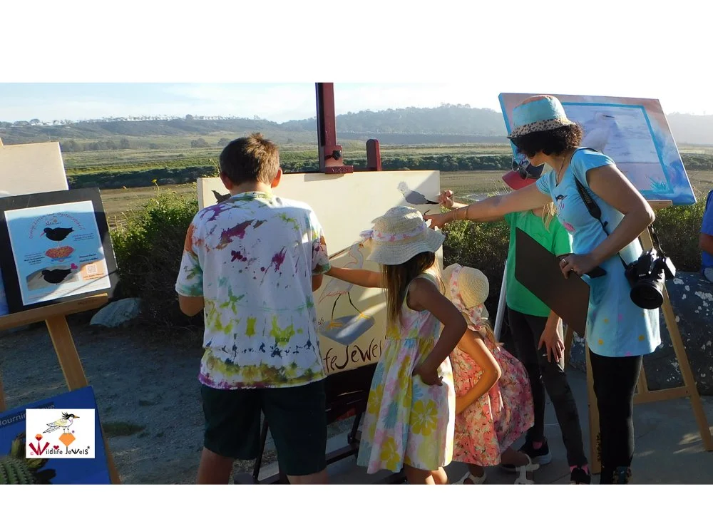 Paint the Jewels of the San Dieguito Lagoon: Community Wildlife Art Event at Birdwing Open Air Classroom