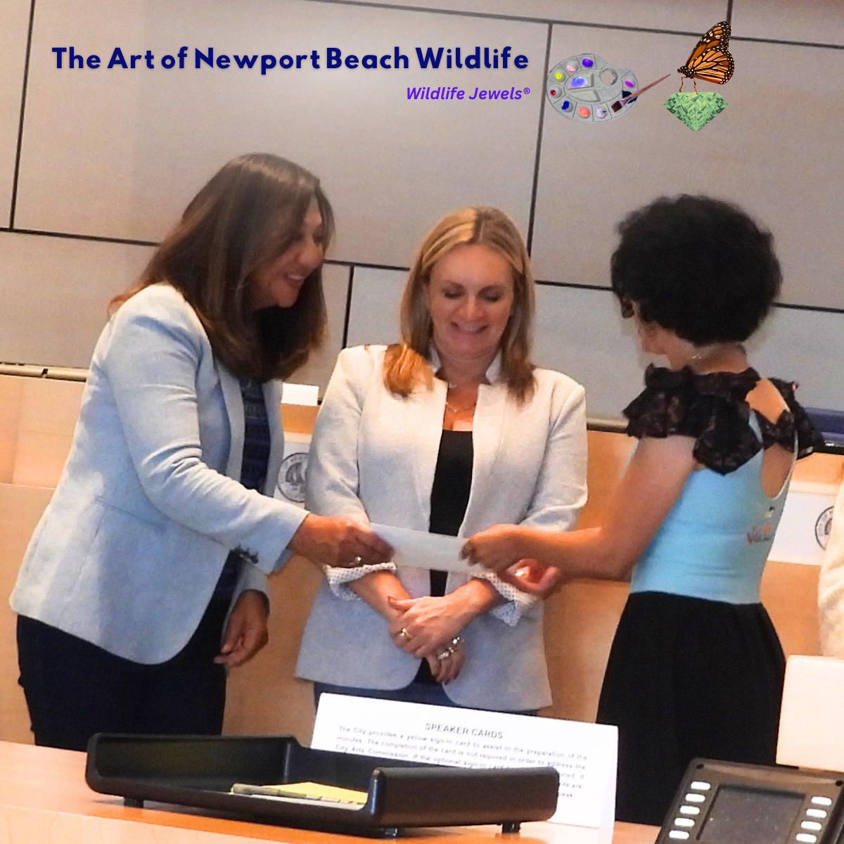 Wildlife Jewels Awarded City of Newport Beach Cultural Arts Grant for Community Wildlife Art Project