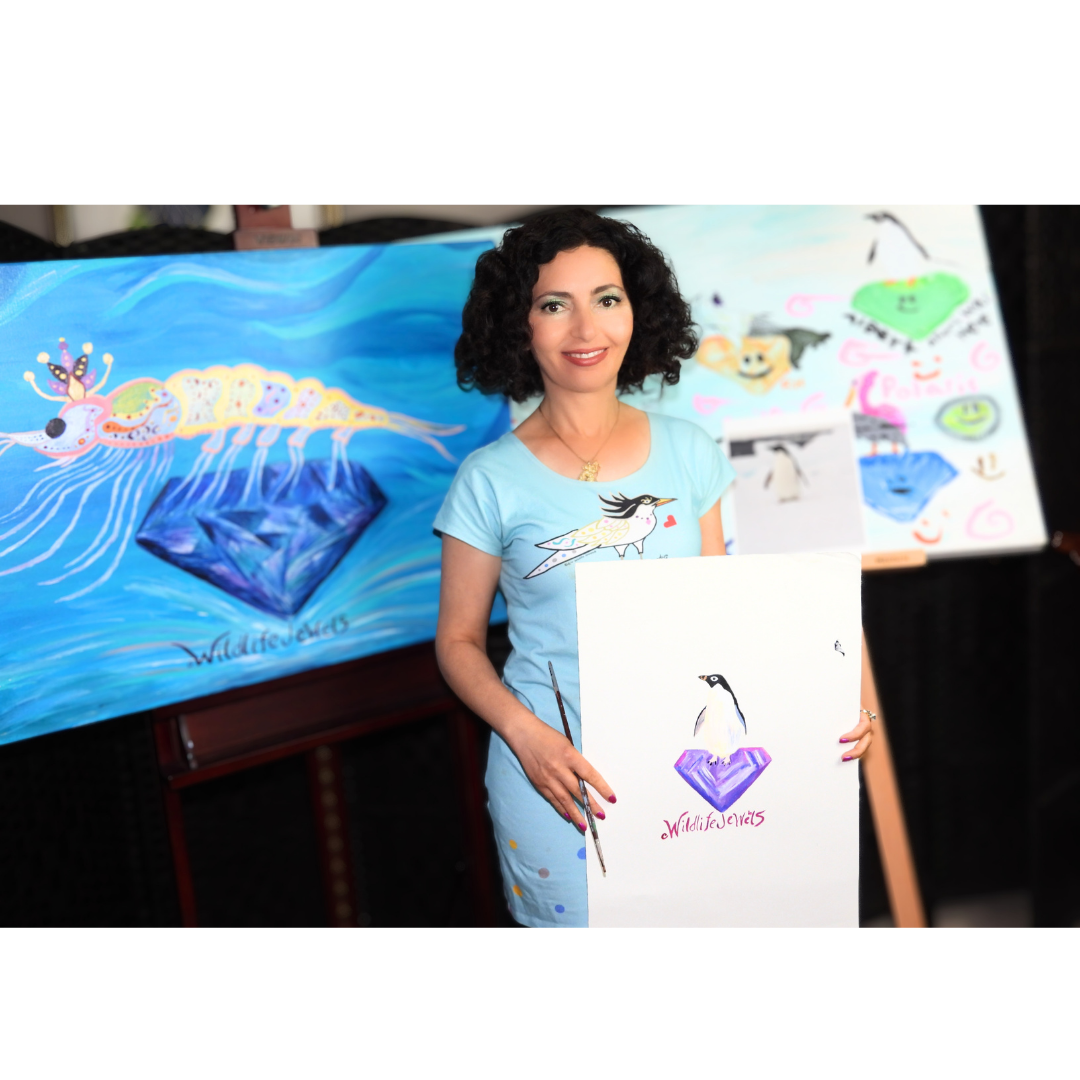 Wildlife Jewels Penguin