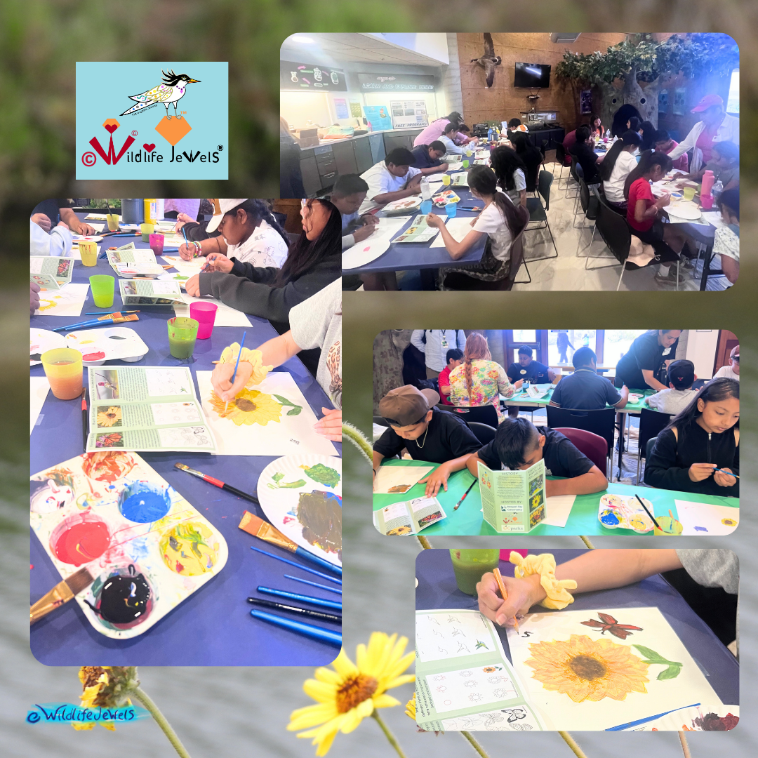 Wildlife Jewels and Newport Bay Conservancy: Lowell Elementary Students Connect with Pollinators Through Art