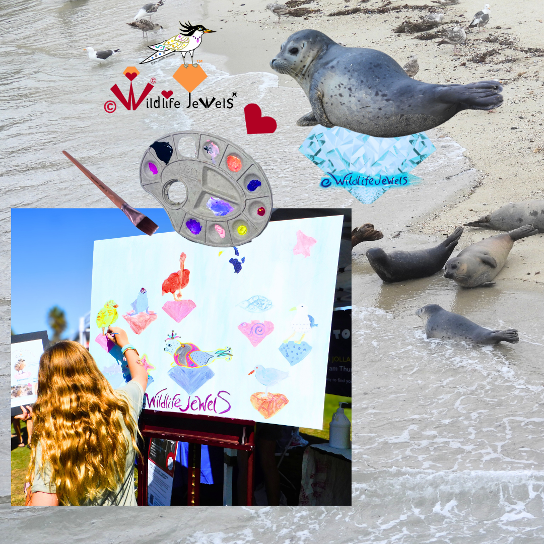 Wildlife Jewels Paint our Jewels