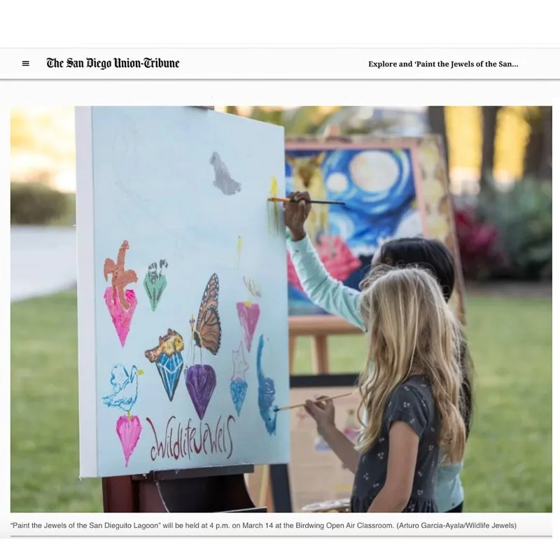 Paint the Jewels: SD Union Tribune