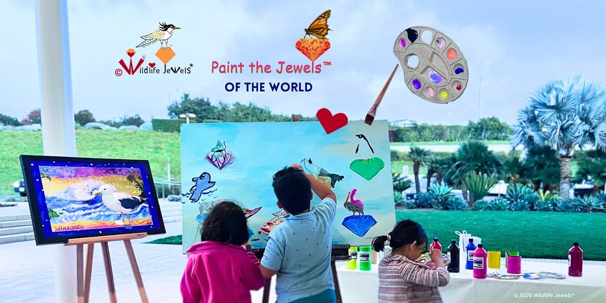 Wildlife Jewels Paint the Jewels of the World