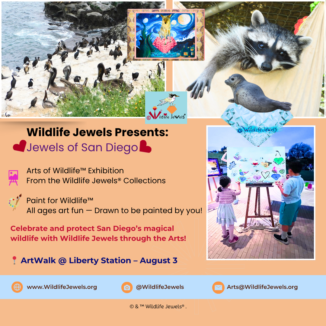 Jewels of San Diego: A Community Art Experience with Wildlife Jewels