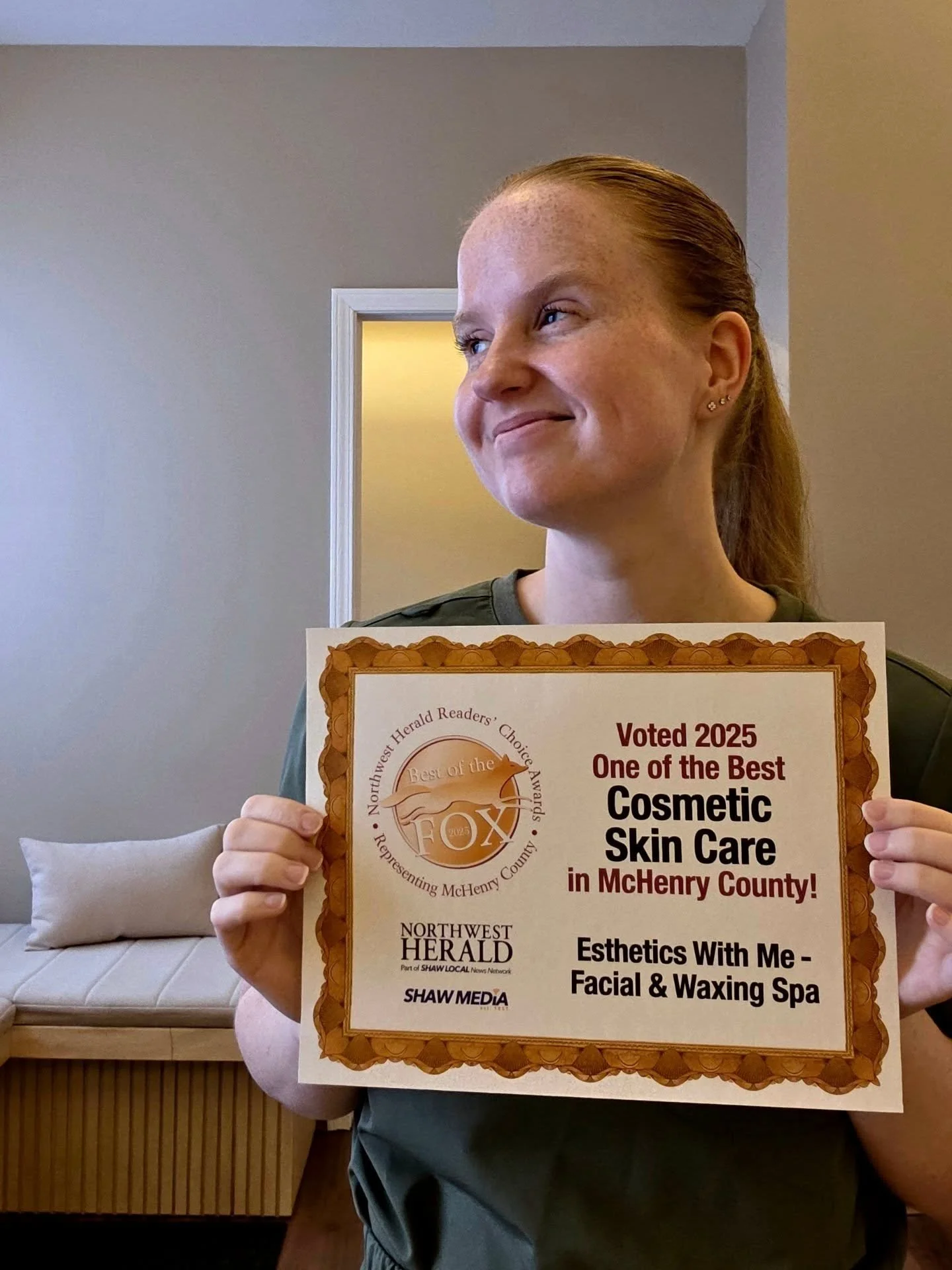 Look what came in the mail ❤️

Thank you again to all who voted for Esthetics With Me - so thankful for all of you!