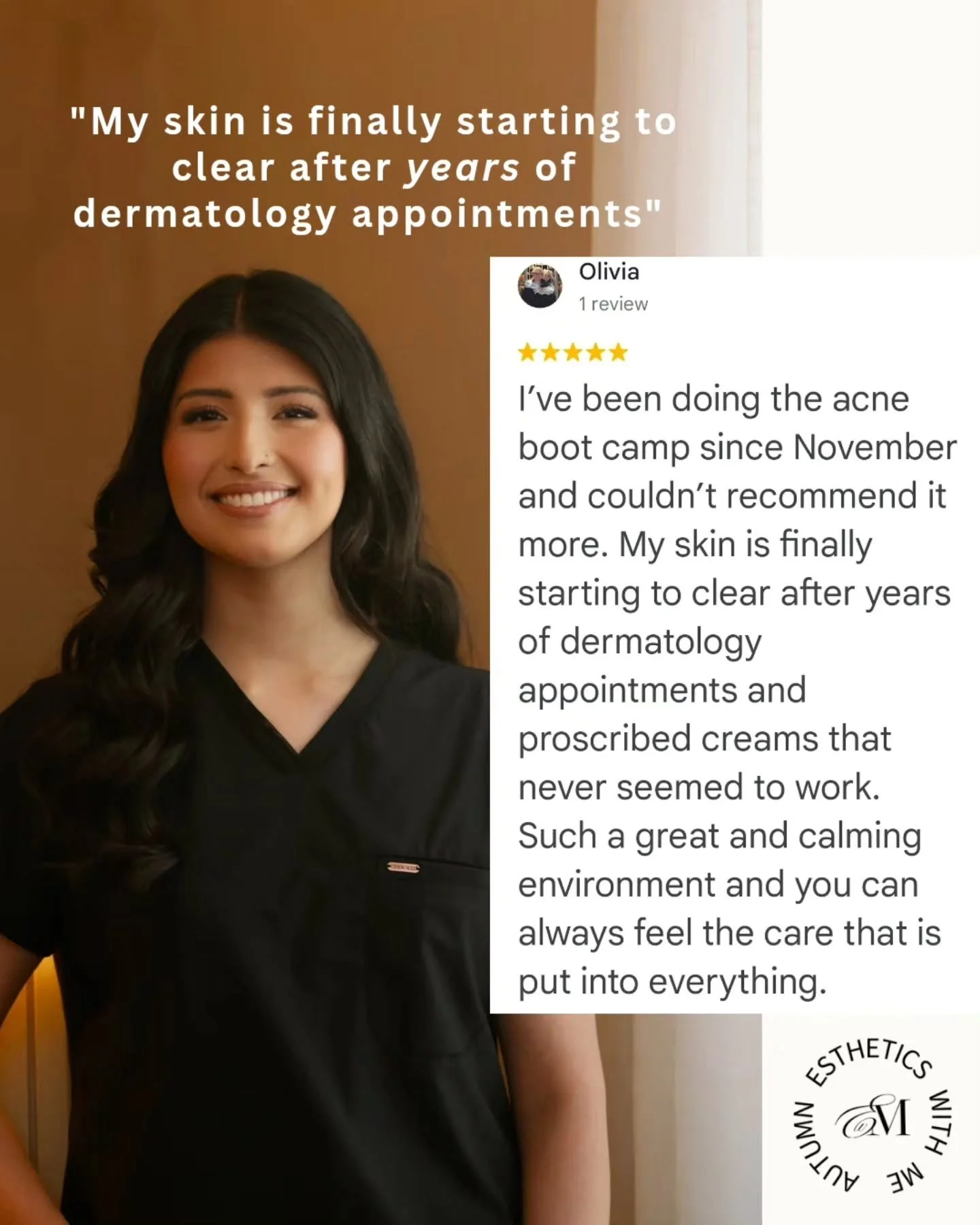 Years of frustration 👉 finally seeing change 💜

This is the level of care that acne needs.