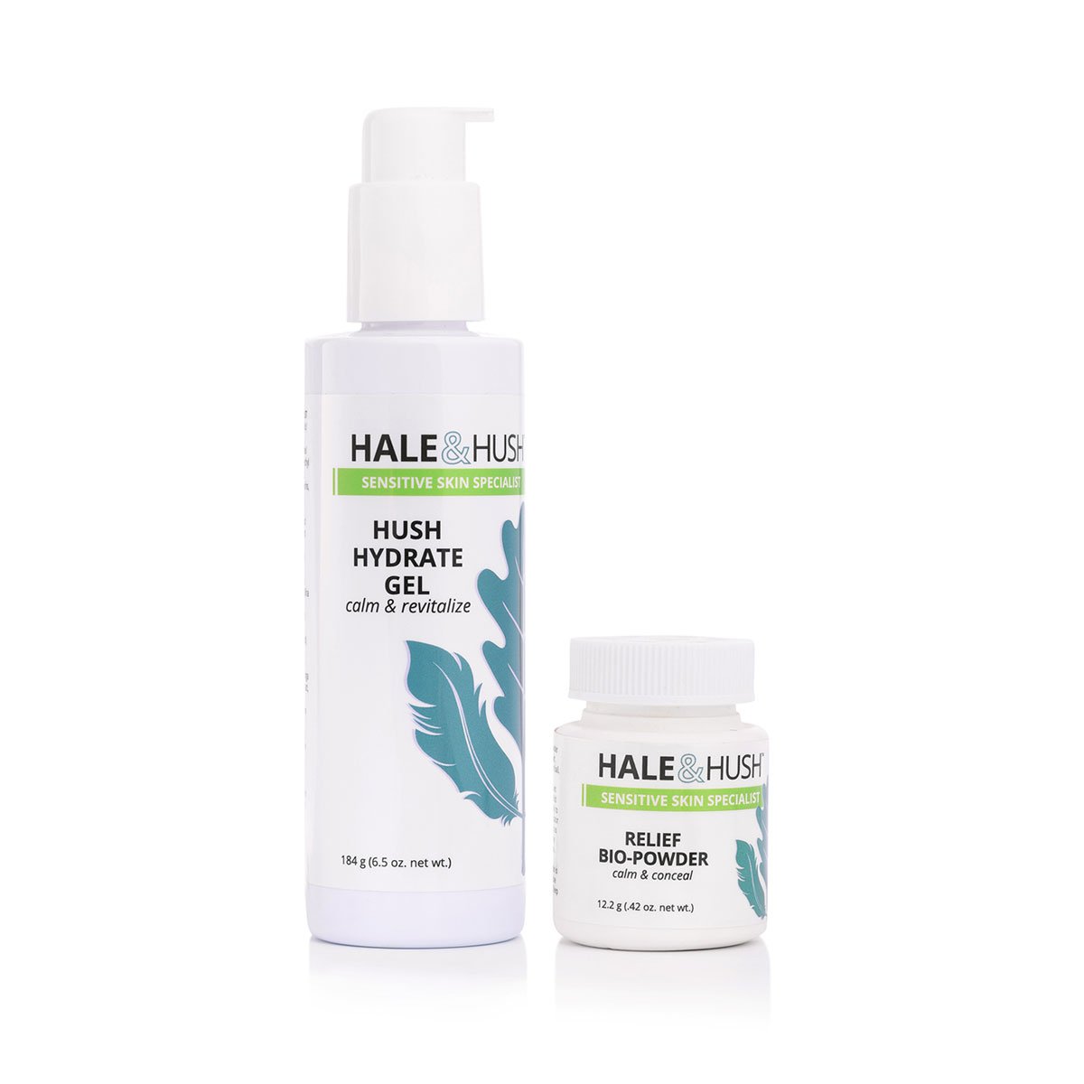Hale & Hush Duo Hush Hydrate Gel & Relief Bio Powder