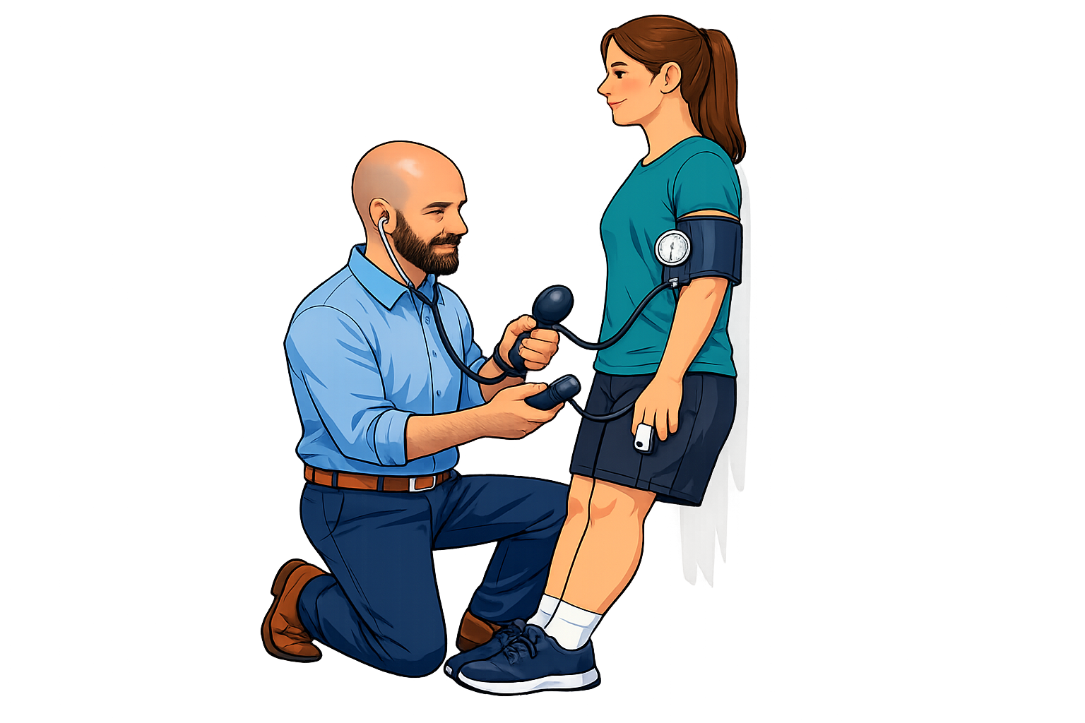 NASA lean test for POTS and dysautonomia at Cervus Allied Health in Essendon