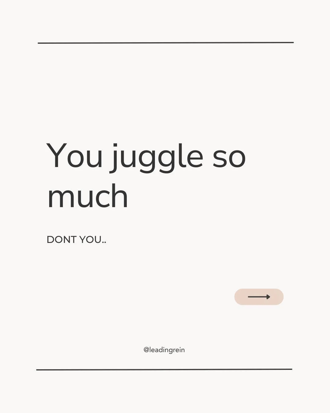 You know what &ndash; I know what it feels like to carry the daily load, hold it all together, and still expect more of yourself.

That&rsquo;s where judgment sneaks in.
But doing more won&rsquo;t fix it.

Curiosity will. 💡

👉 Read the full blog (i