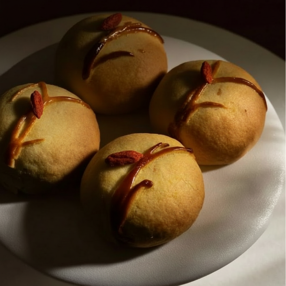 Chinese Angelica ( Dang Gui ), Goji and Southern Jujube Cakes - CNY