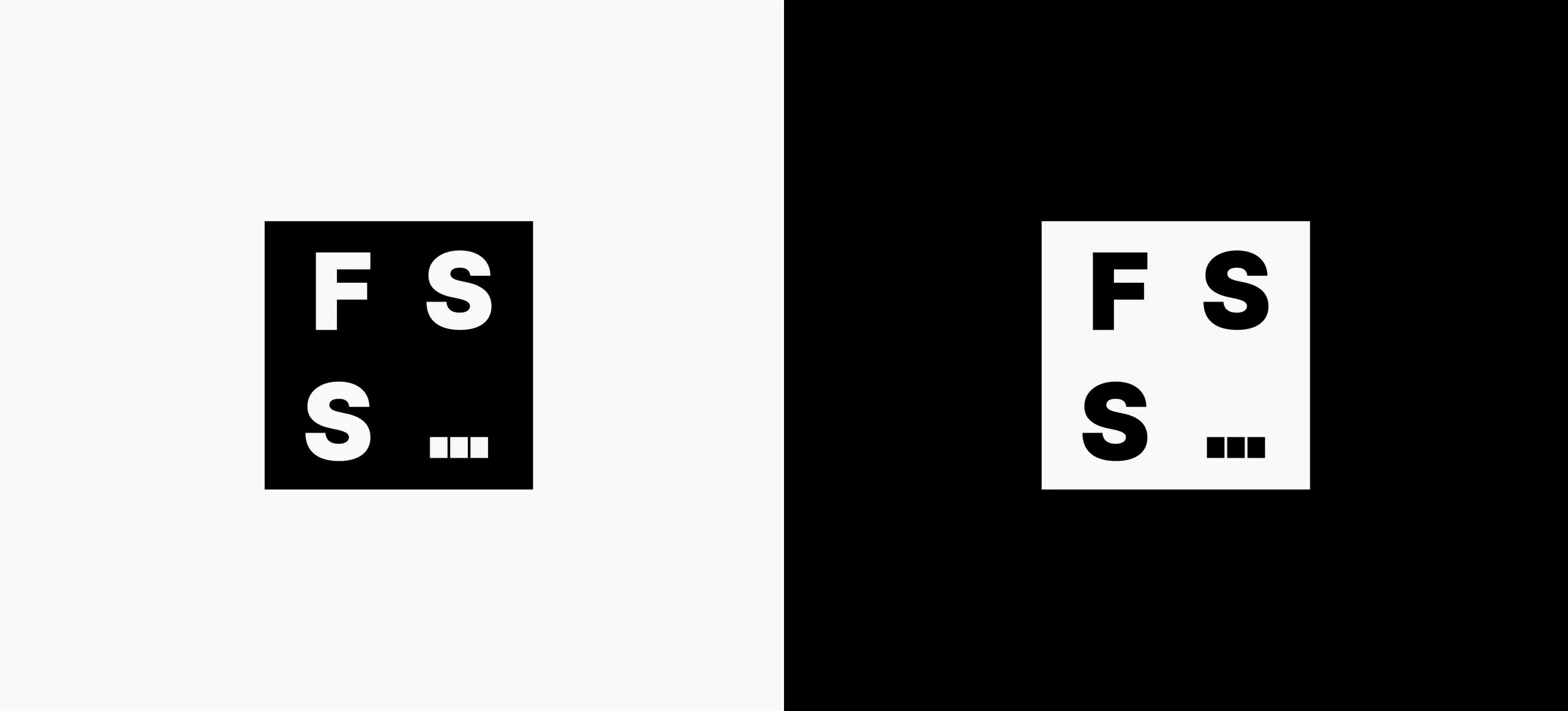 francis street studios monogram in black and white