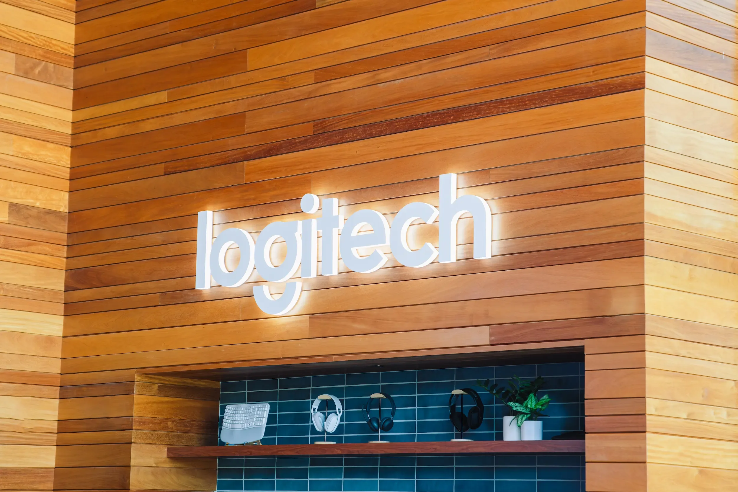 Commercial photography in San Francisco showcasing a branded retail storefront with modern design, illuminated signage, and product display.