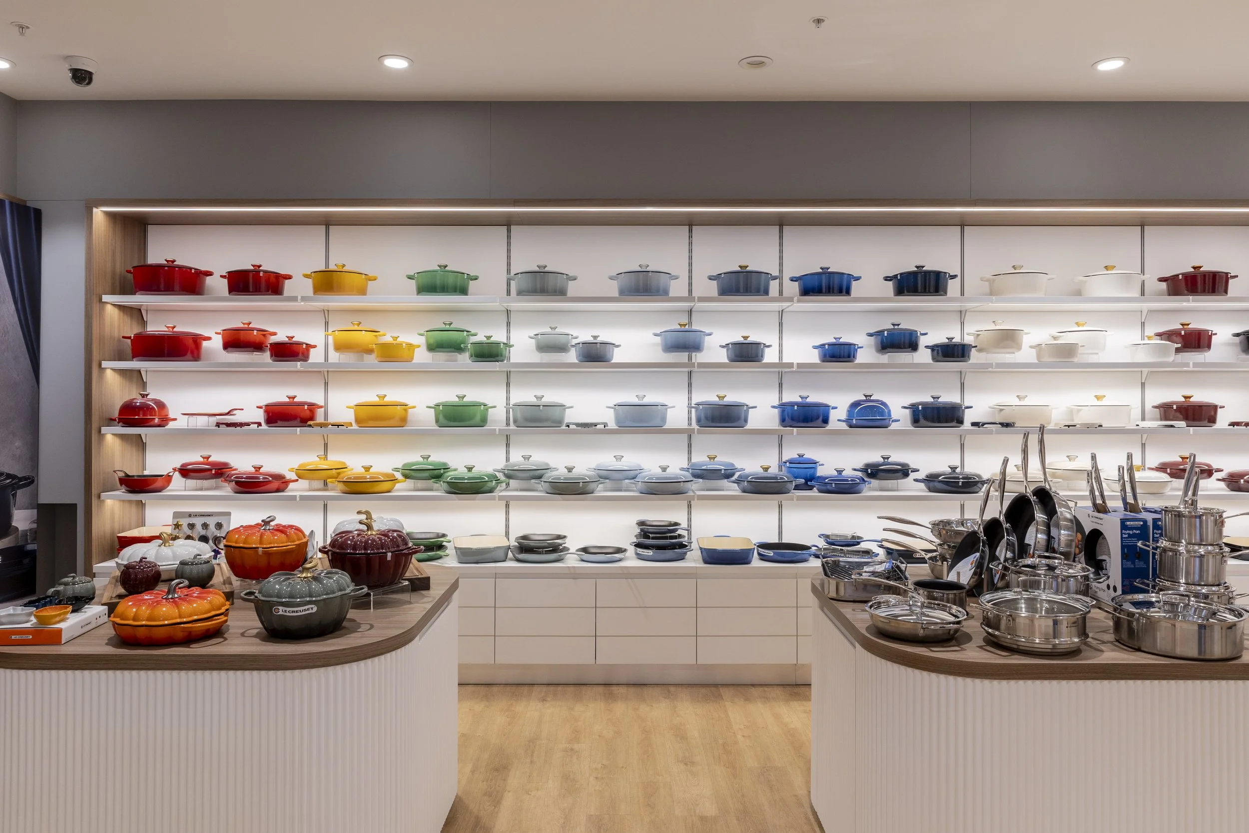 Le Creuset Shelving