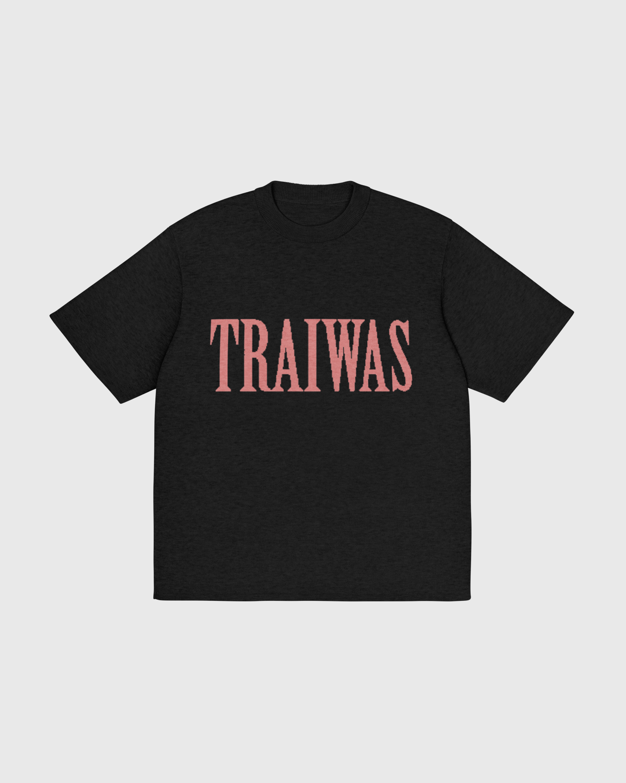 traiwas-product-knitted-t-shirt-coral-traiwas-logo-on-black-front.png