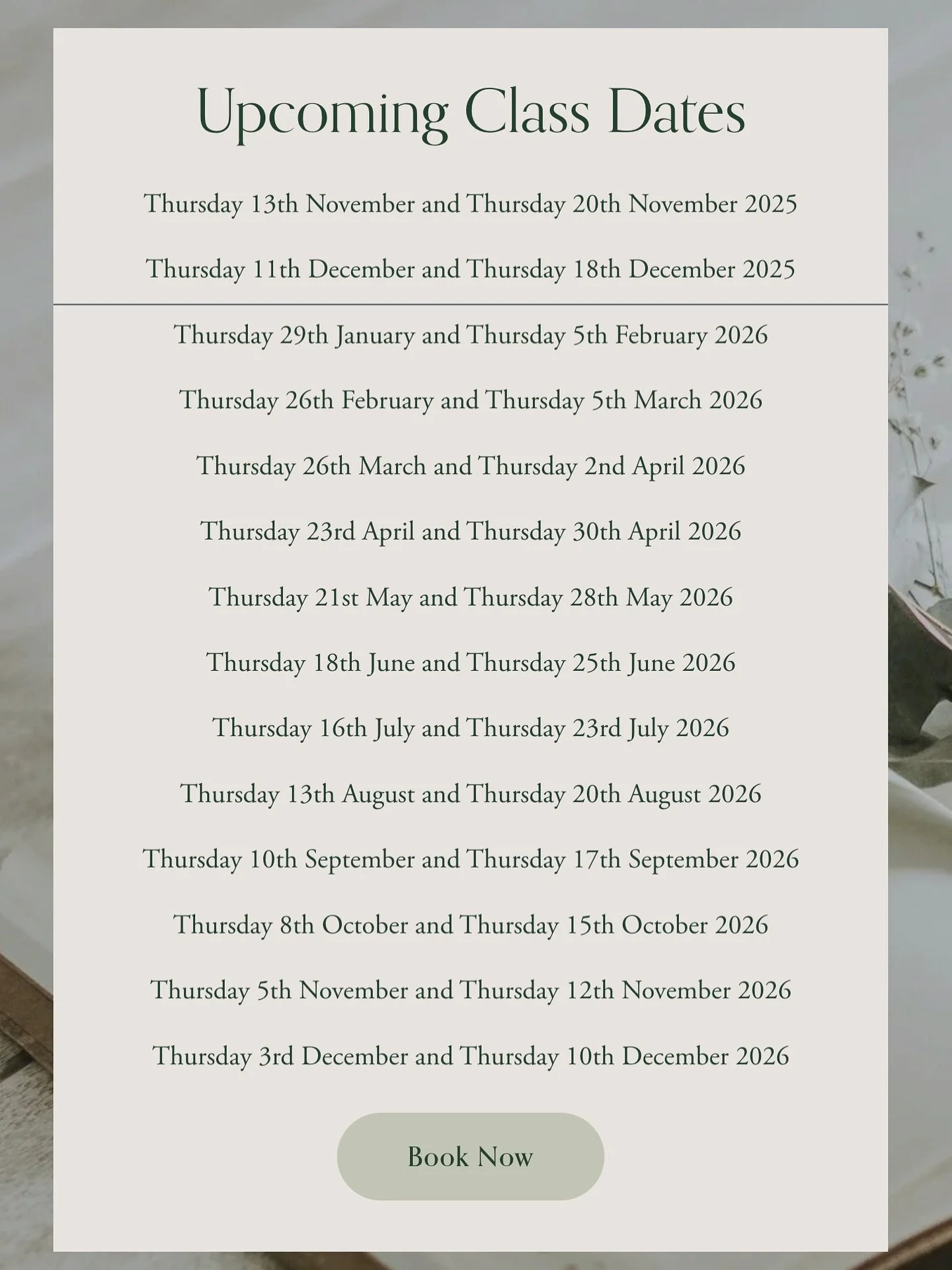 🌟 Now Live 🌟
The 2026 Group Childbirth Education course dates are now on our website!
Join us for a unique experience where you will not only get to learn from our Midwives, but our Obstetricians will be there to give you the opportunity to gain