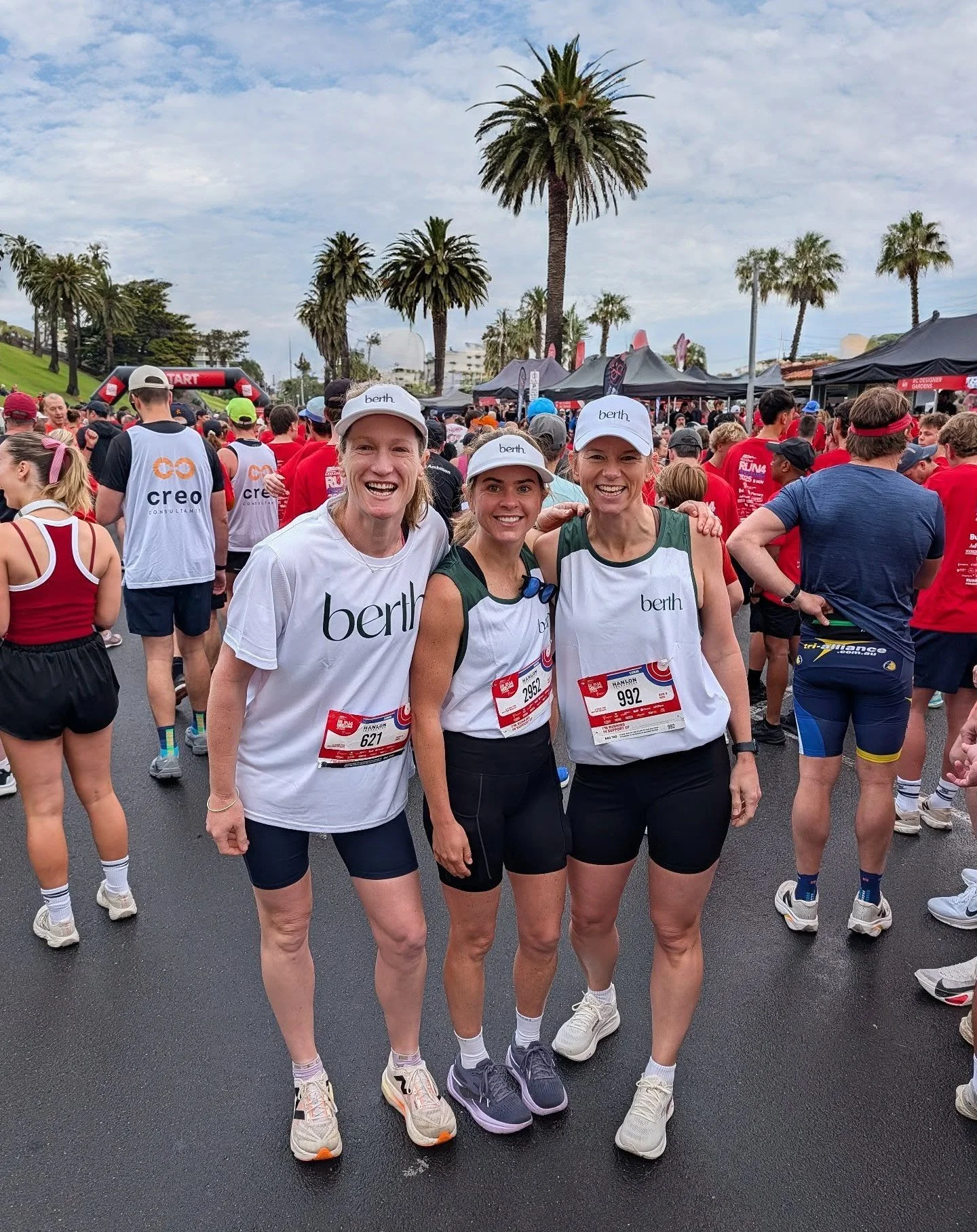 Team Berth at Run4Geelong today 🏃🏼&zwj;♀️

Dr Kara, Dr Rebecca, midwife Rosie and Dr Alice all had fantastic morning tackling the hills, and everyone finished with a big smile on their faces. 

Thanks for putting on such a great community event @ba