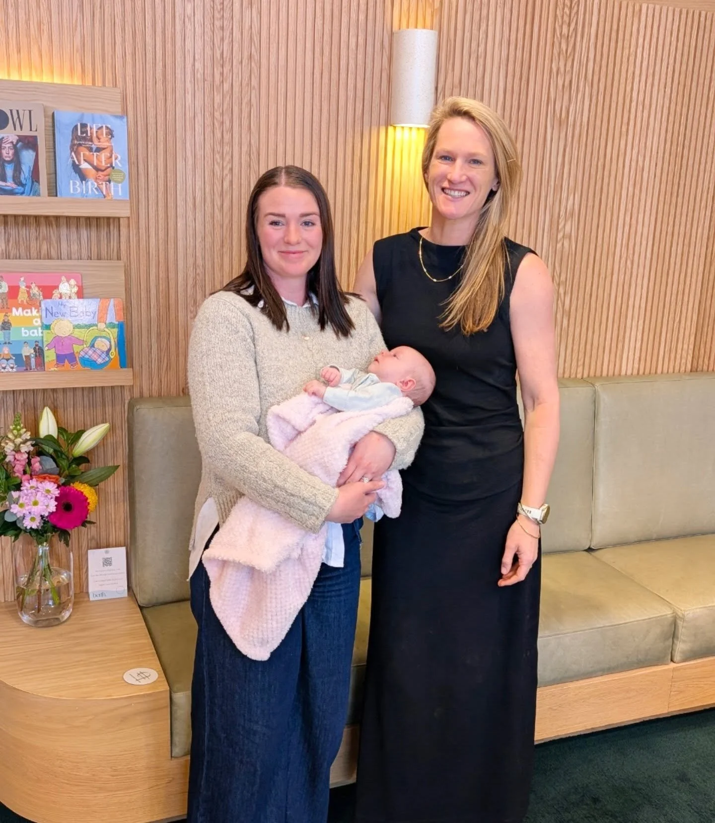 Emma, a midwife at @sjoggeelong, and Dr Kara have shared many beautiful births working as a team together, looking after families in Geelong. 

So it was extra special for when Emma chose Berth for her pregnancy and birth care for daughter Sophie, an