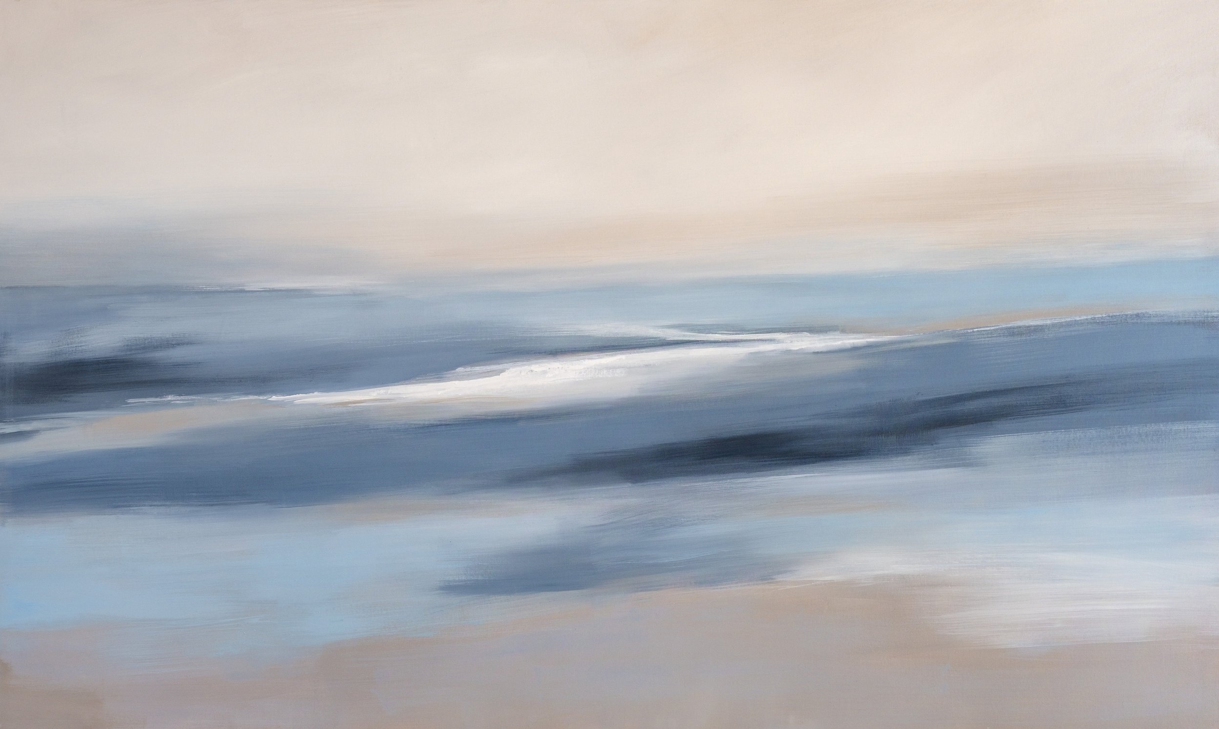 "The Rhythm of Tide"  36" x 60", Oil On Canvas  SOLD