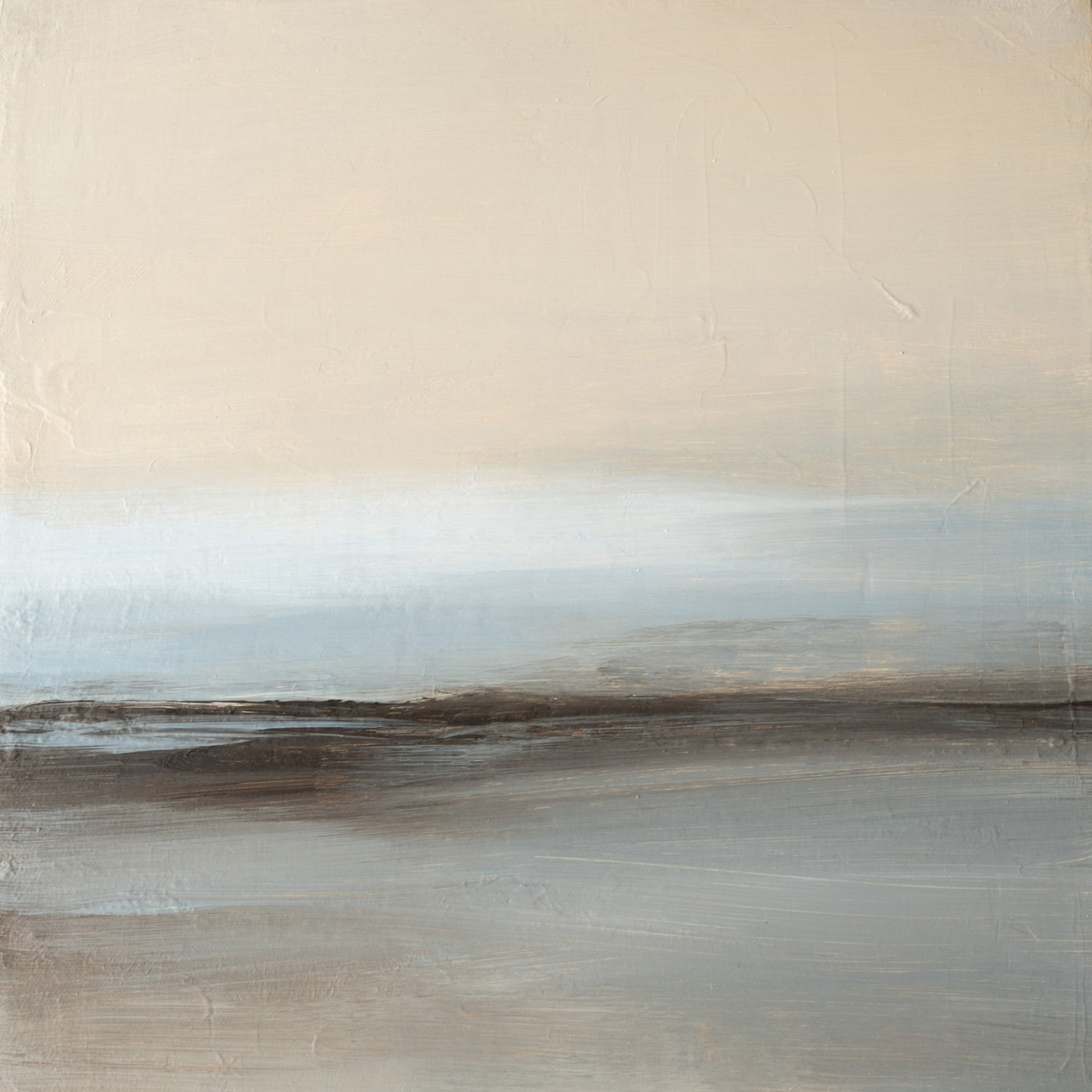 "Quiet Afterglow"  12" x 12", Acrylic On Canvas  $350 CDN  Available. 