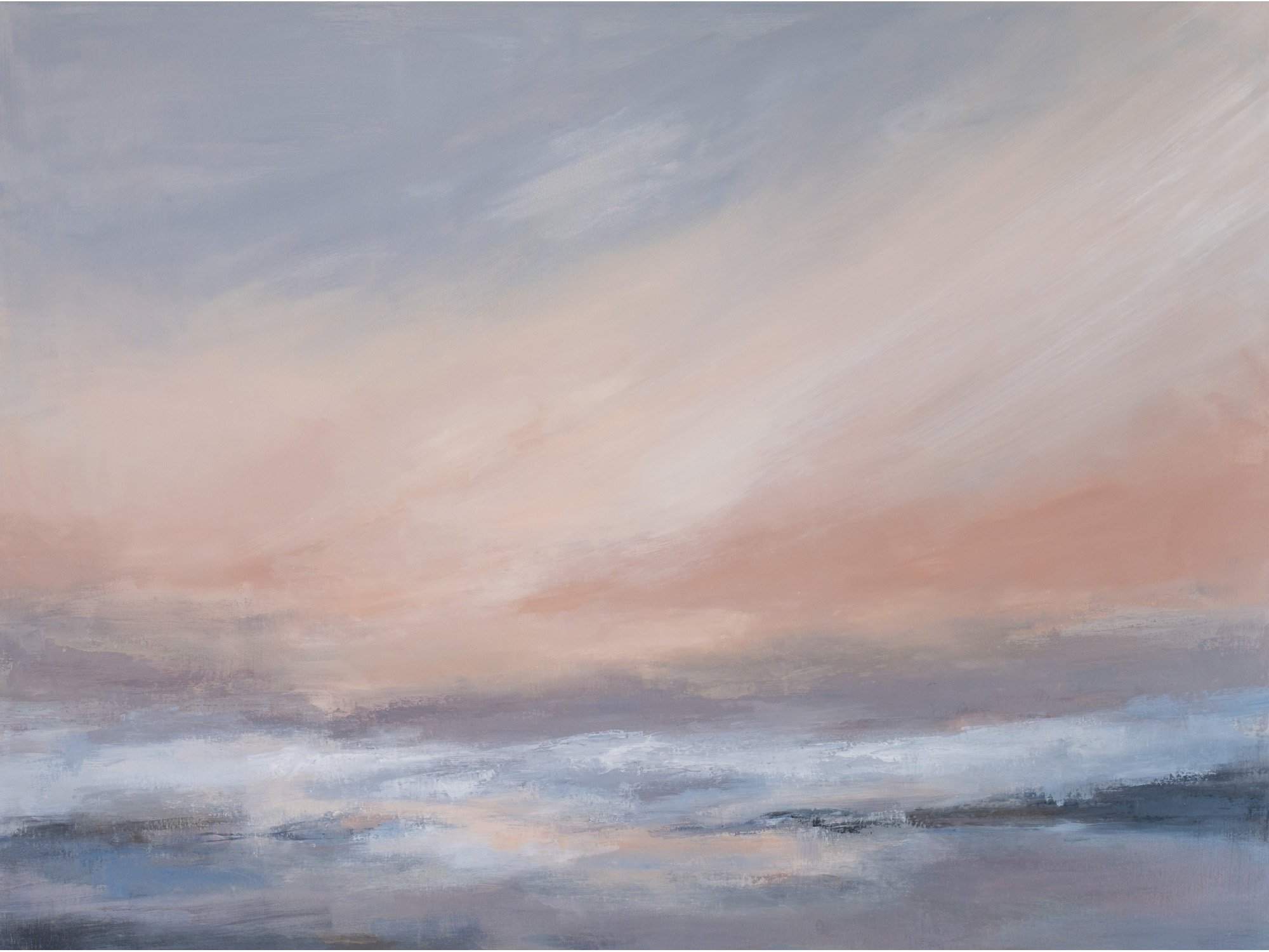 "Endless Summer Nights" 36" x 48", Oil On Canvas $2555 CDN Available. Click here to purchase.