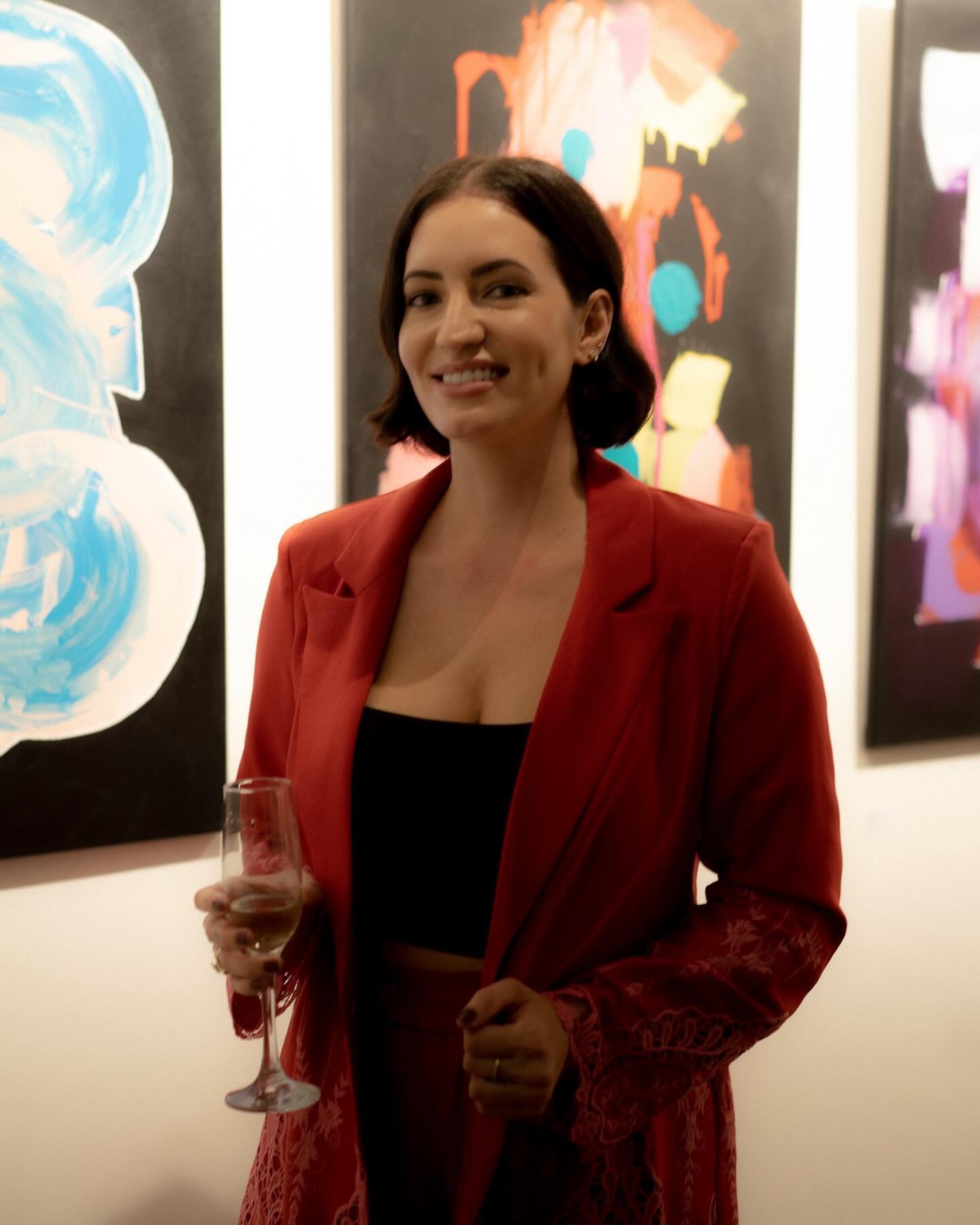 Beautiful snaps from the opening night of @stephranty.art recent solo exhibition Mindscapes a few weeks back. It was a beautiful night! 

There are still a couple of pieces available, get in touch if you&rsquo;re interested! 

Photos by @studio528._