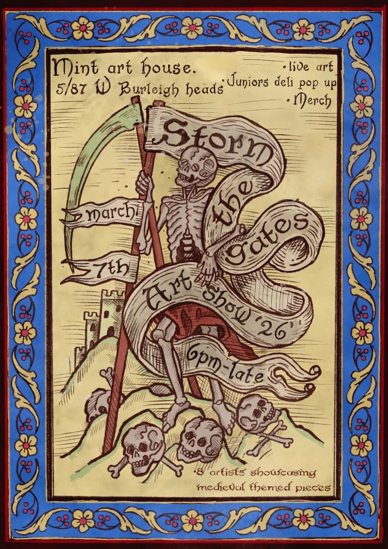 Storm The Gates Art Show - 7 March