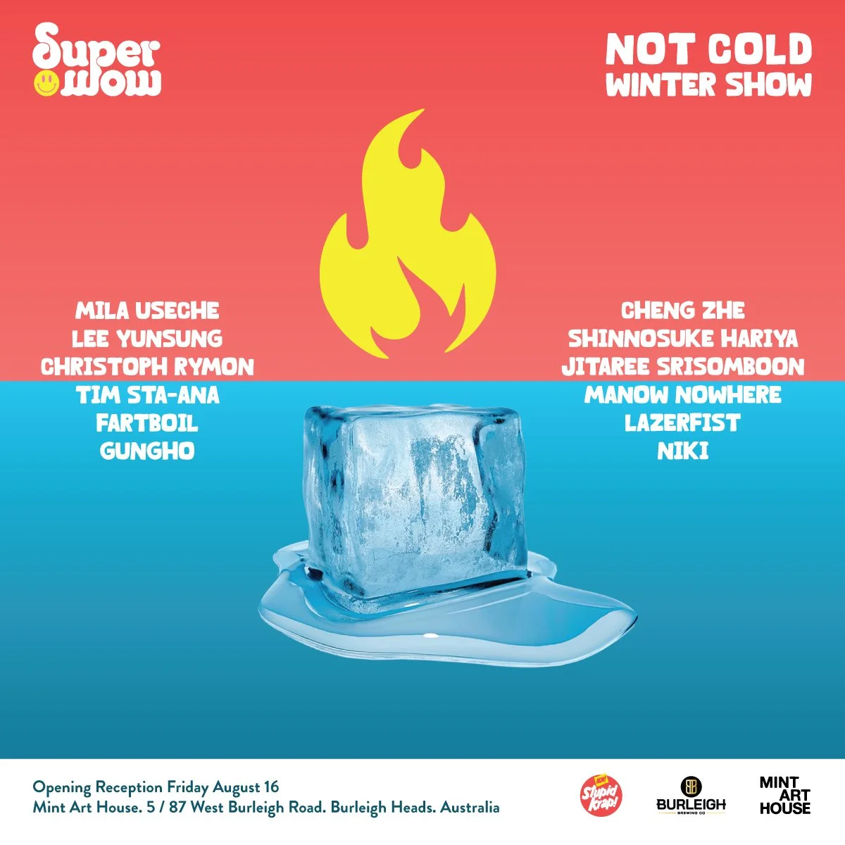Superwow Gallery presents: Not Cold Winter Show — Mint Art House