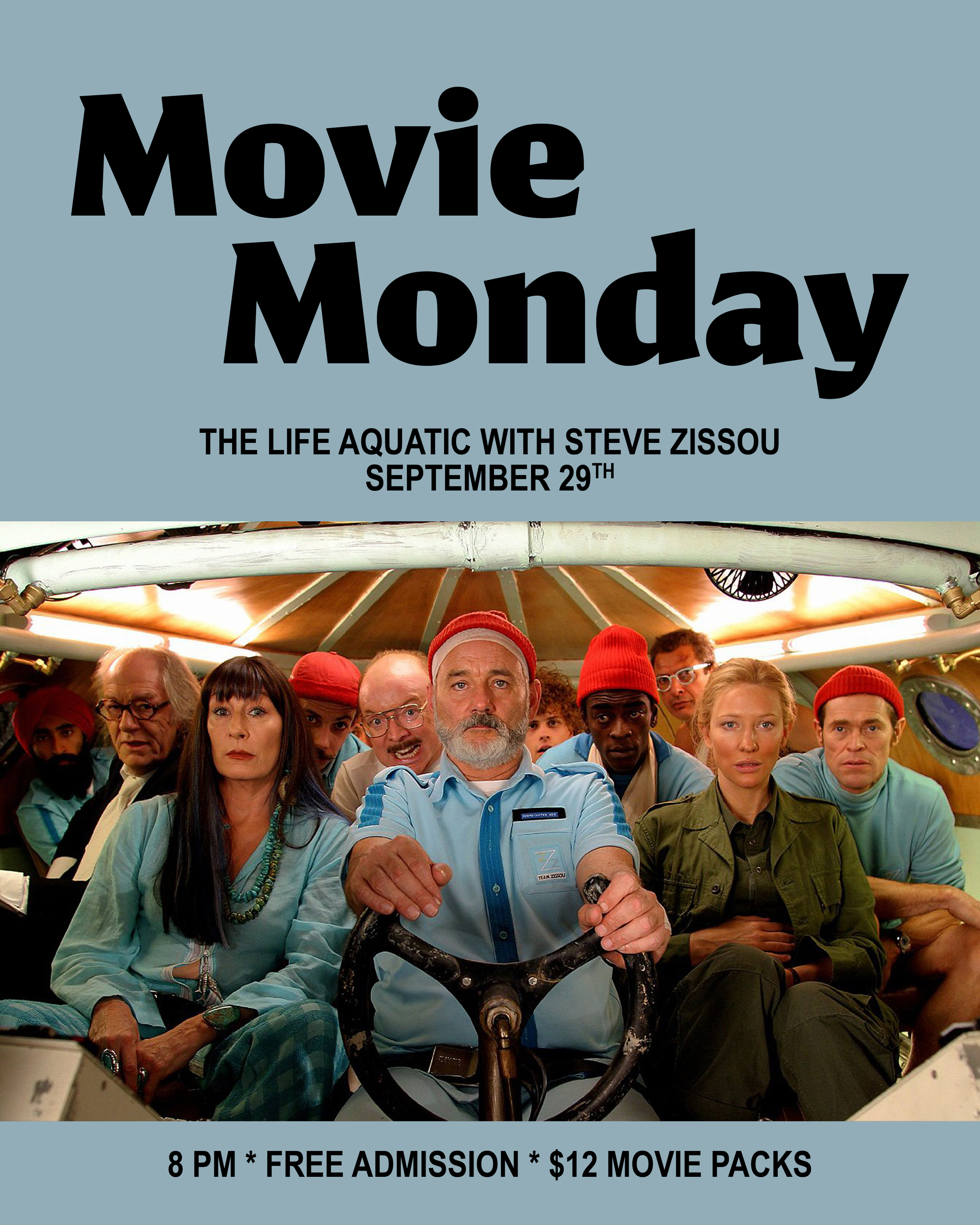 Movie Monday: The Life Aquatic with Steve Zissou