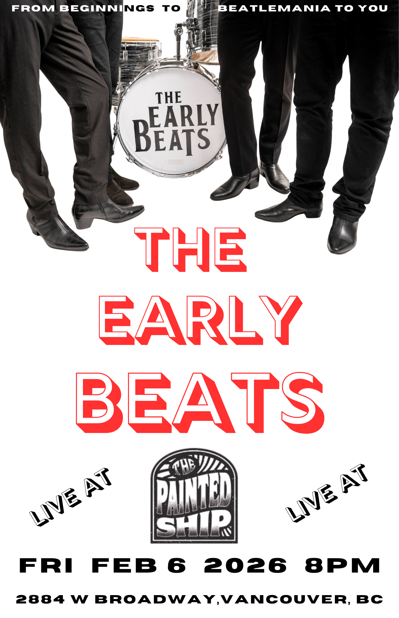 The Early Beats - Beatles cover band