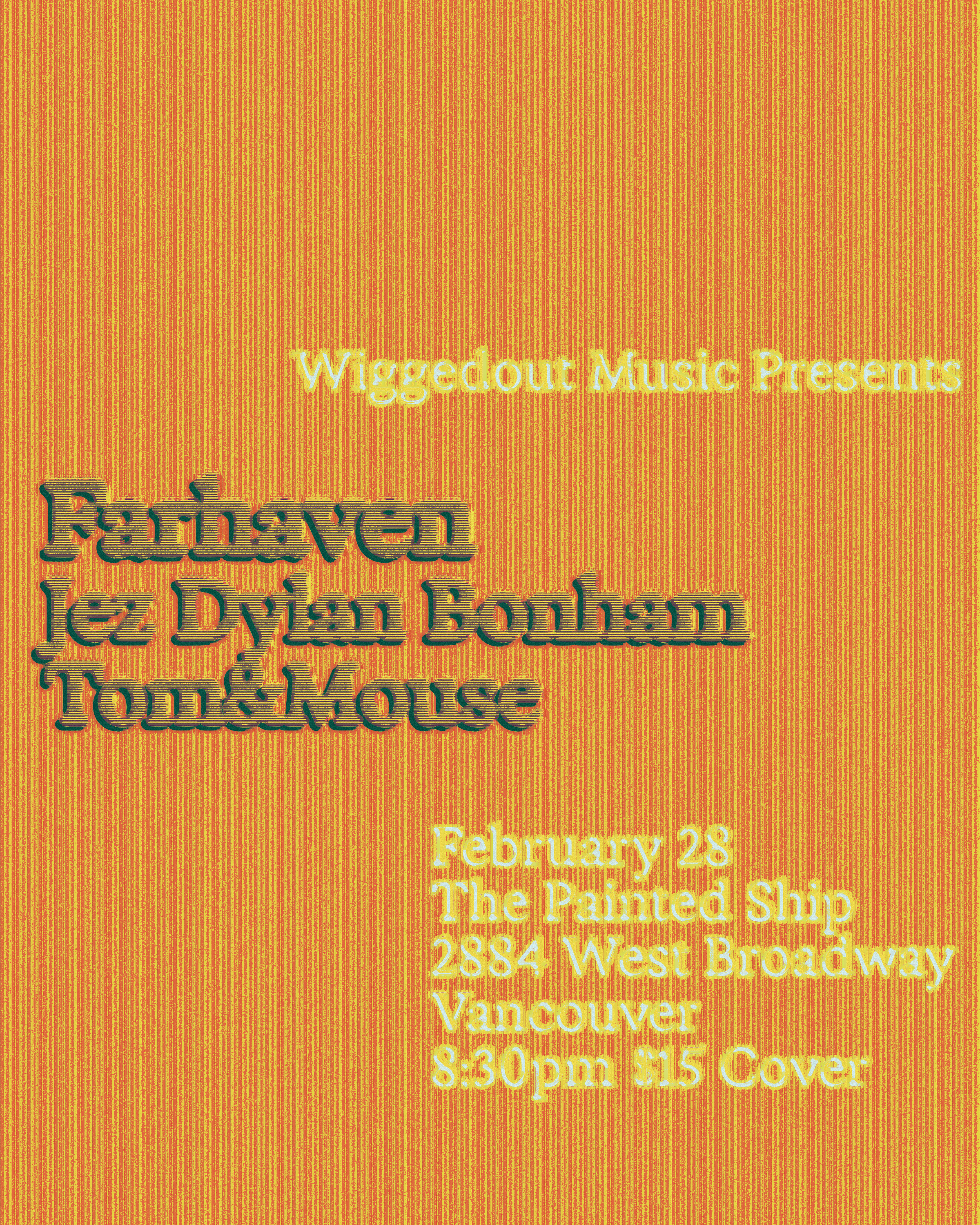 Farhaven, Jez Dylan Bonham, and Tom&amp;Mouse