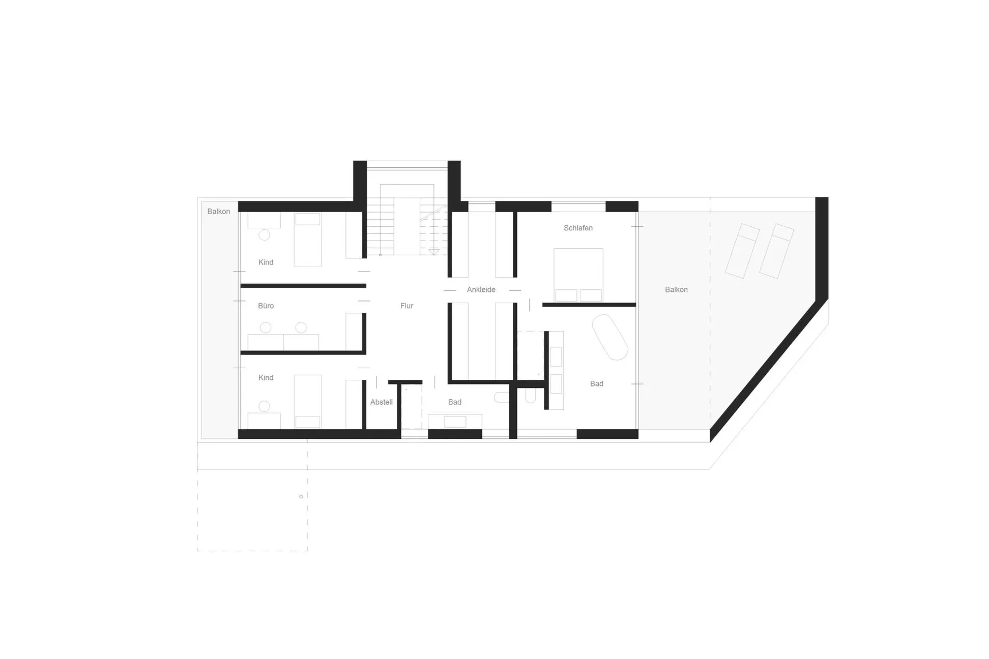 Grundriss 1. Obergeschoss