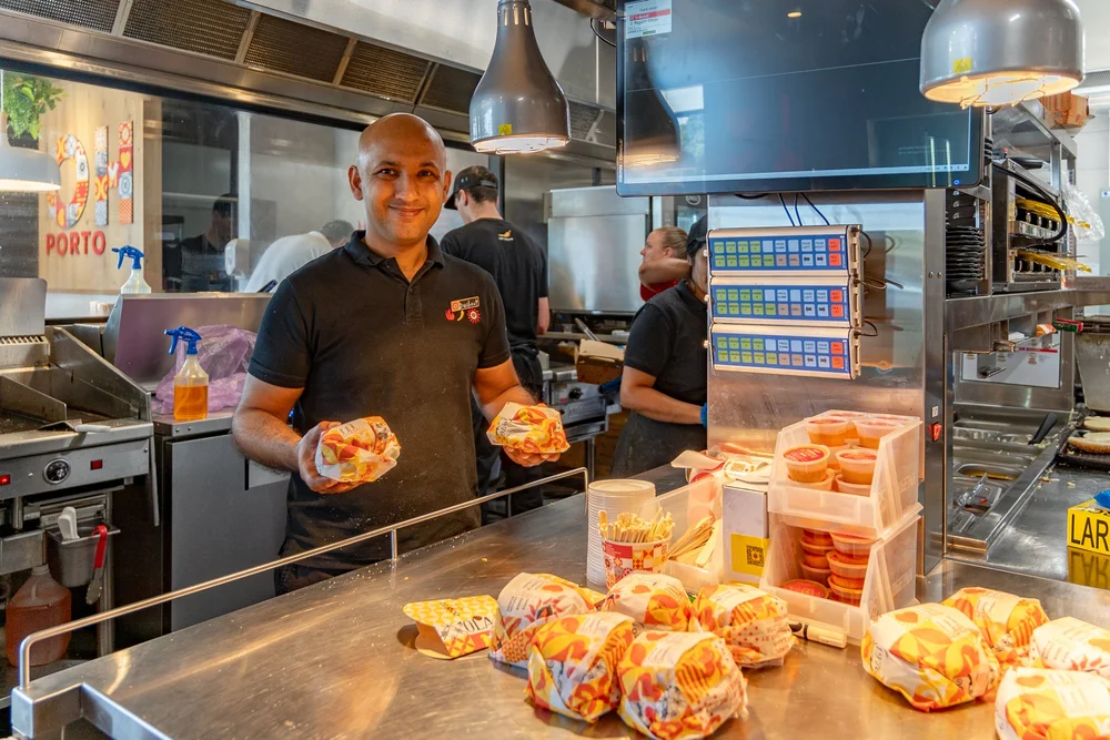 Commercial photography for Oporto restaurant Bundaberg