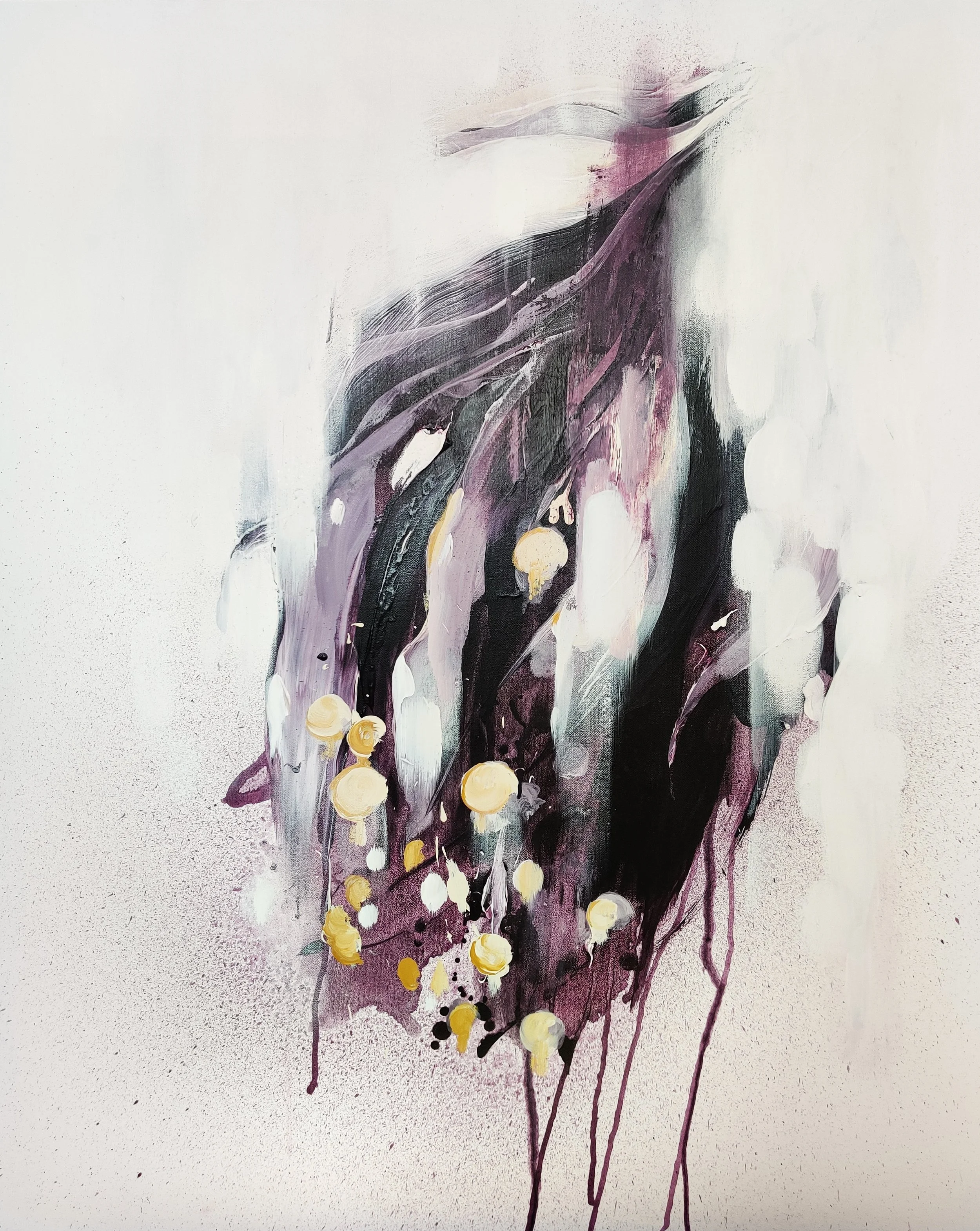 When no one is watching 100 x 80 cm