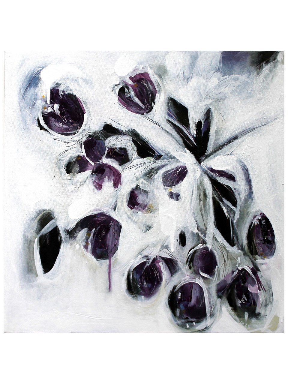 Flowers in the Mist 50 x 50 cm