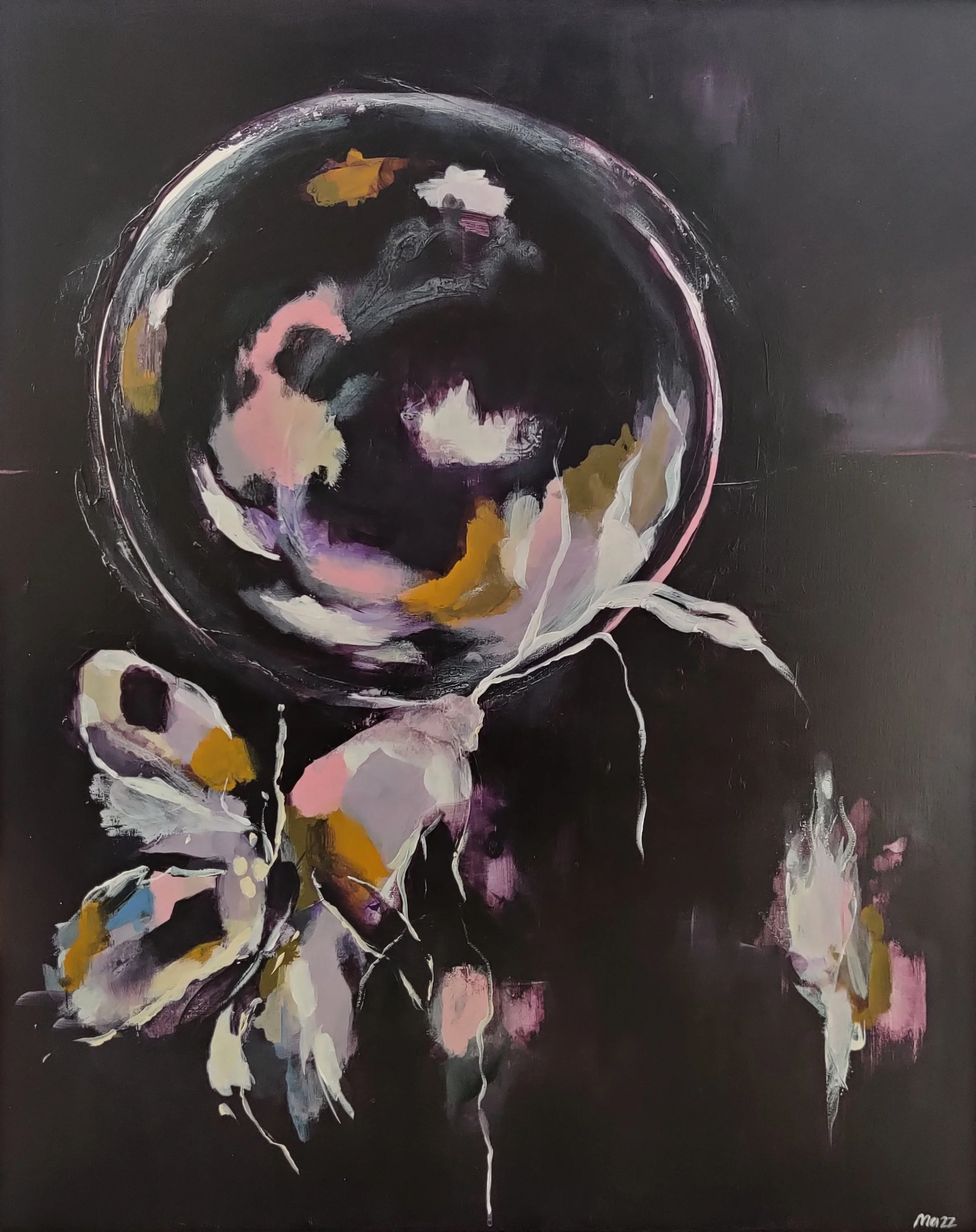 New World 100 x 80 cm