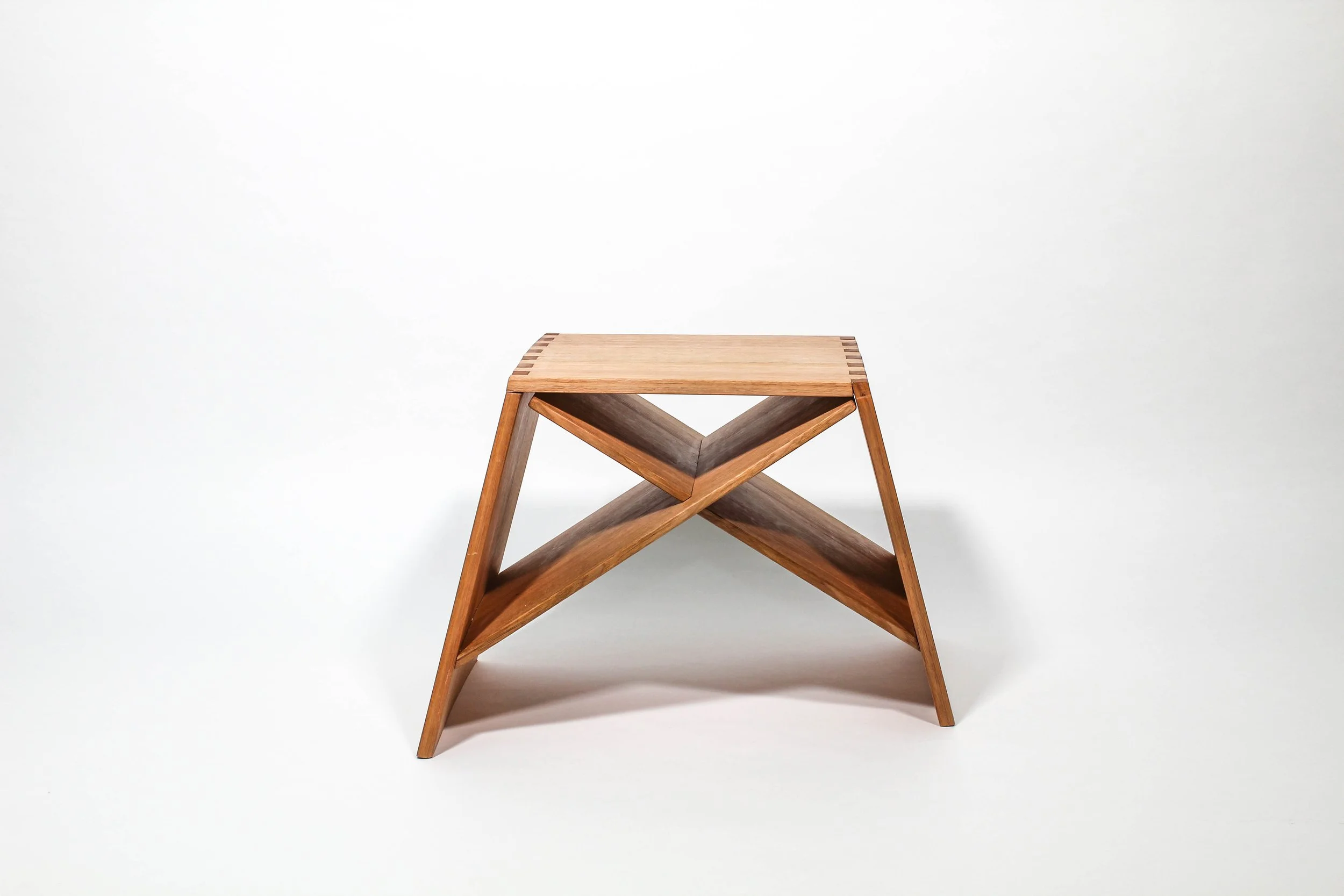Box Joint Side Table