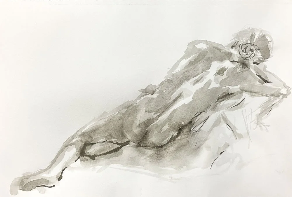30 min pose by Di - Kinloch Rannoch
