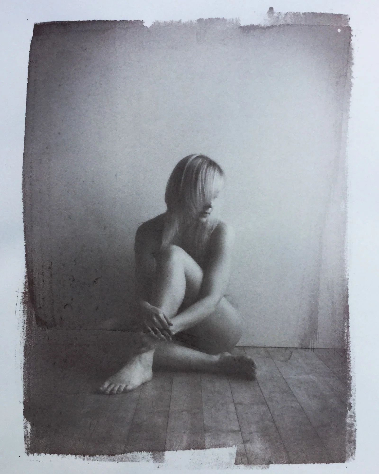 Salt Print on art paper from digital negative