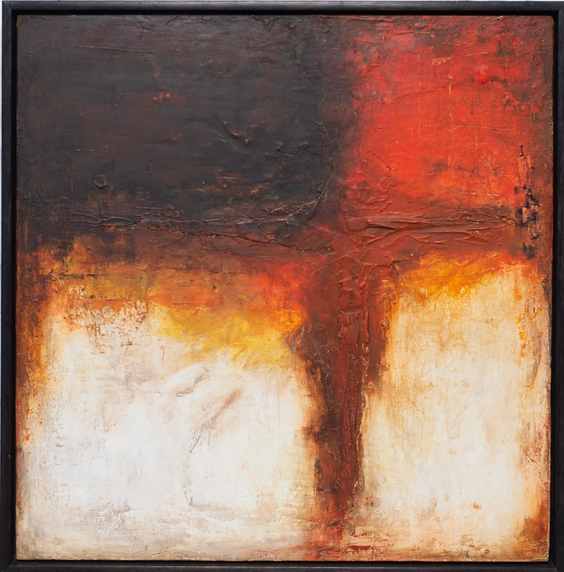 Divided - Oil on board 60 x 60cm