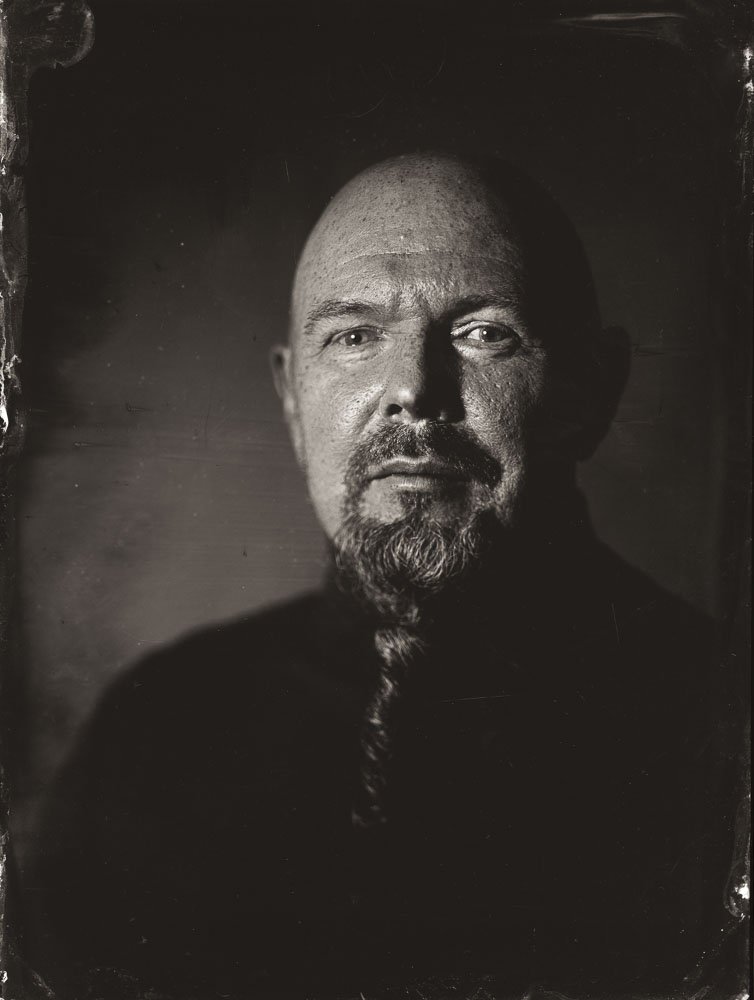 Paul - wet plate on glass