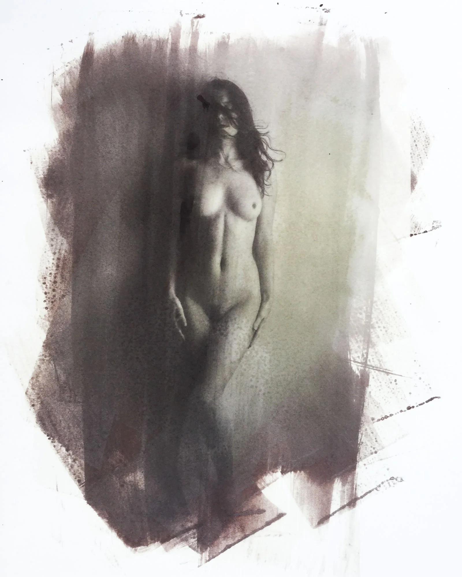 Salt Print on art paper from digital negative