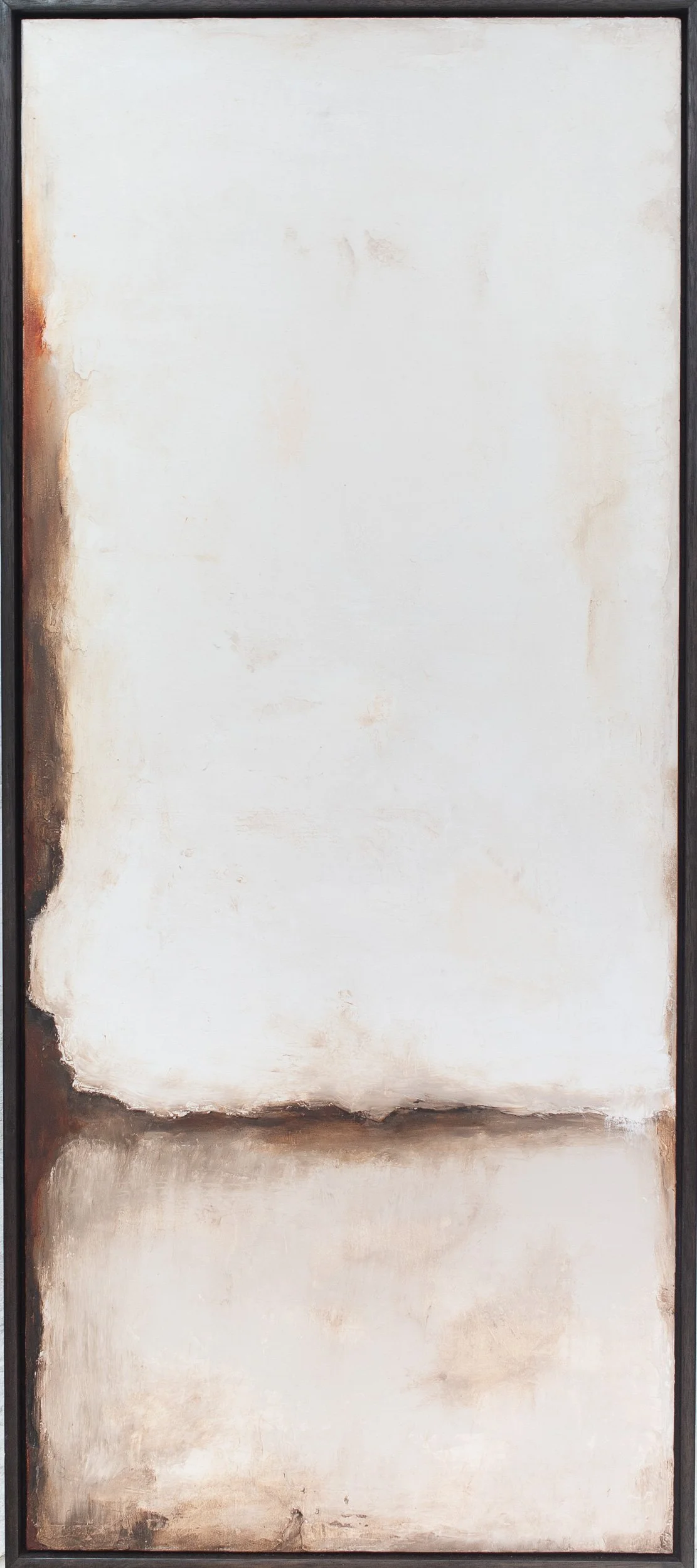 "Evanescent 2 - Oil on Board 55cm w x 120cm h  (SOLD)